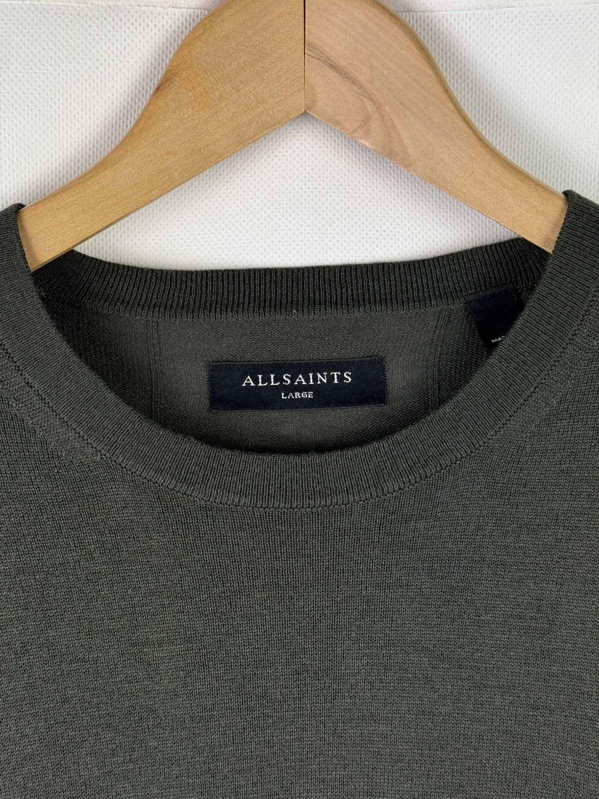 Allsaints Alllsaints Nomo Crew Neck Men’s Lightweight Sweater Pullover Size US L / EU 52-54 / 3 - 9 Thumbnail