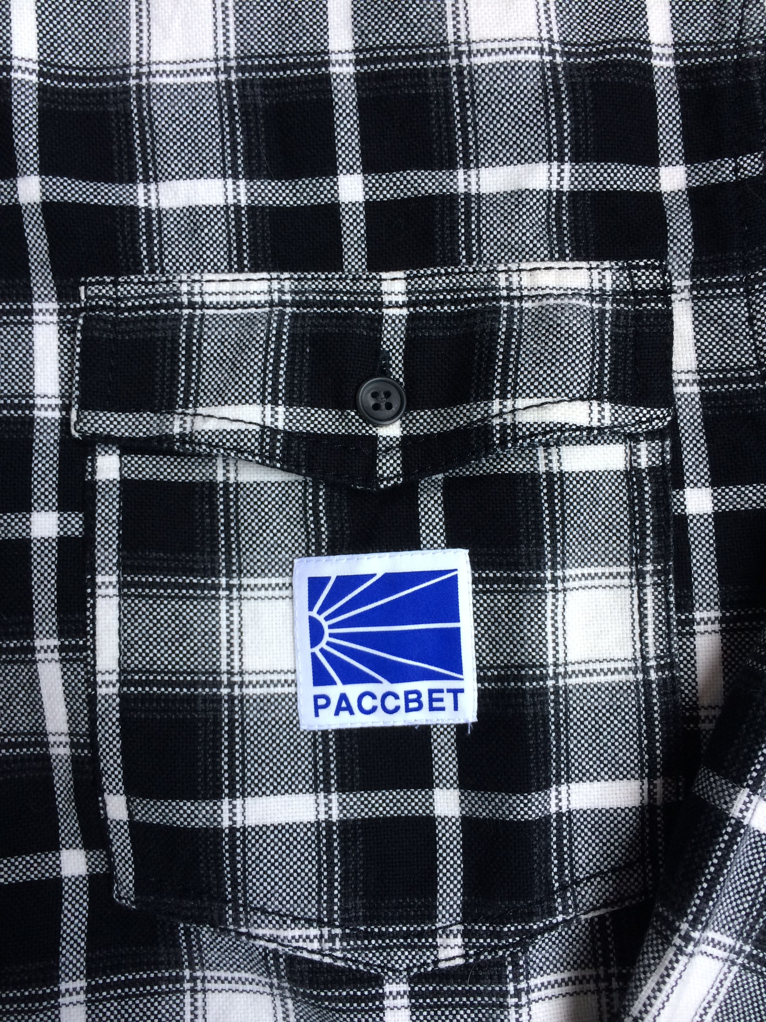 PACCBET PACCBET Check Flannel Button Up Shirt Size US M / EU 48-50 / 2 - 3 Thumbnail