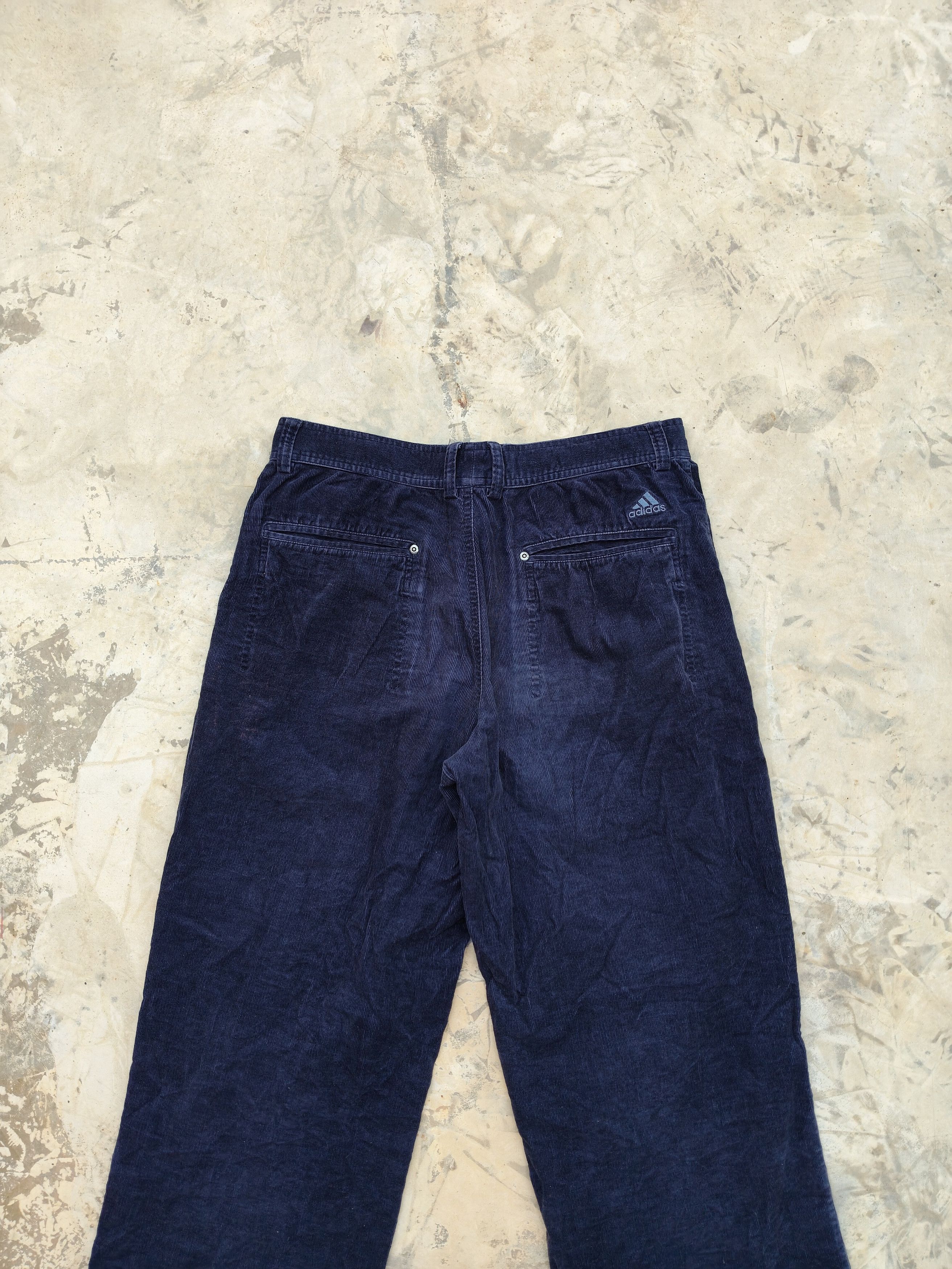 Adidas ADIDAS PANTS CORDUROY BLUE Size US 32 / EU 48 - 2 Thumbnail