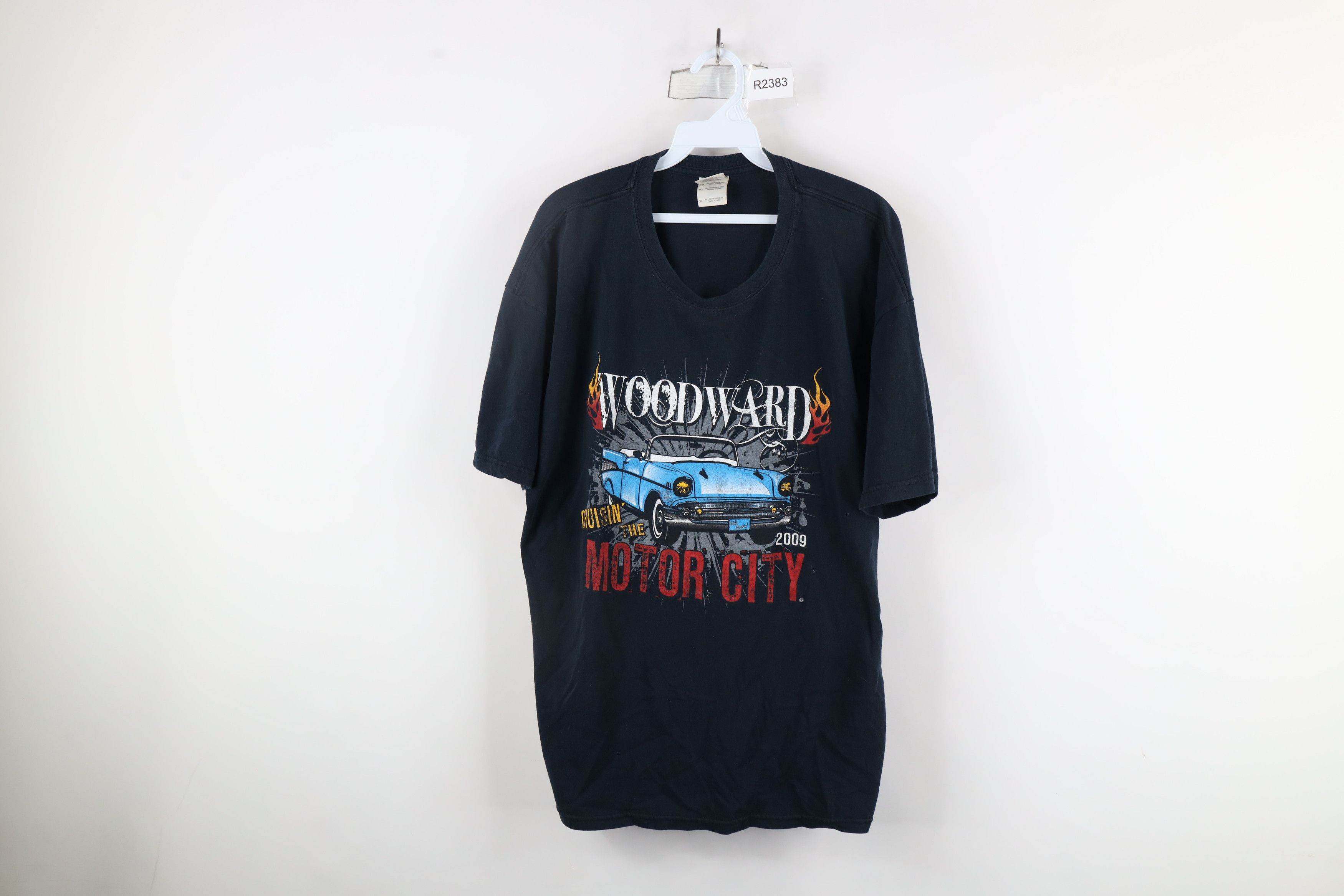 Vintage Vintage Y2K 2009 Woodward Dream Cruise Detroit T-Shirt Black Size US XL / EU 56 / 4 - 1 Thumbnail