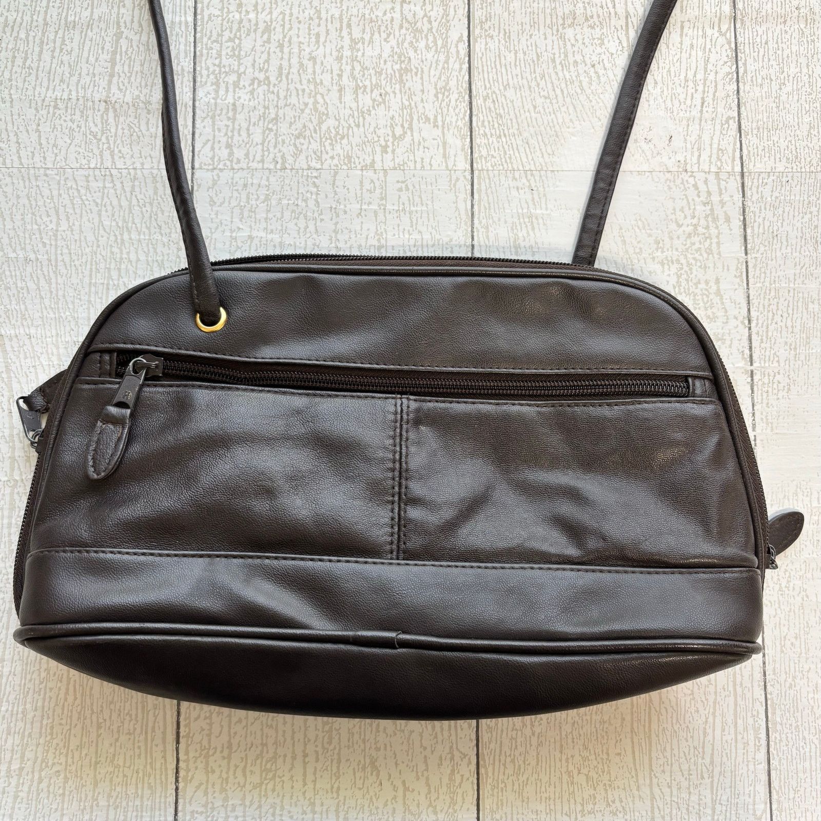 Other CB Collections Brown Leather Crossbody Purse Size ONE SIZE - 6 Thumbnail