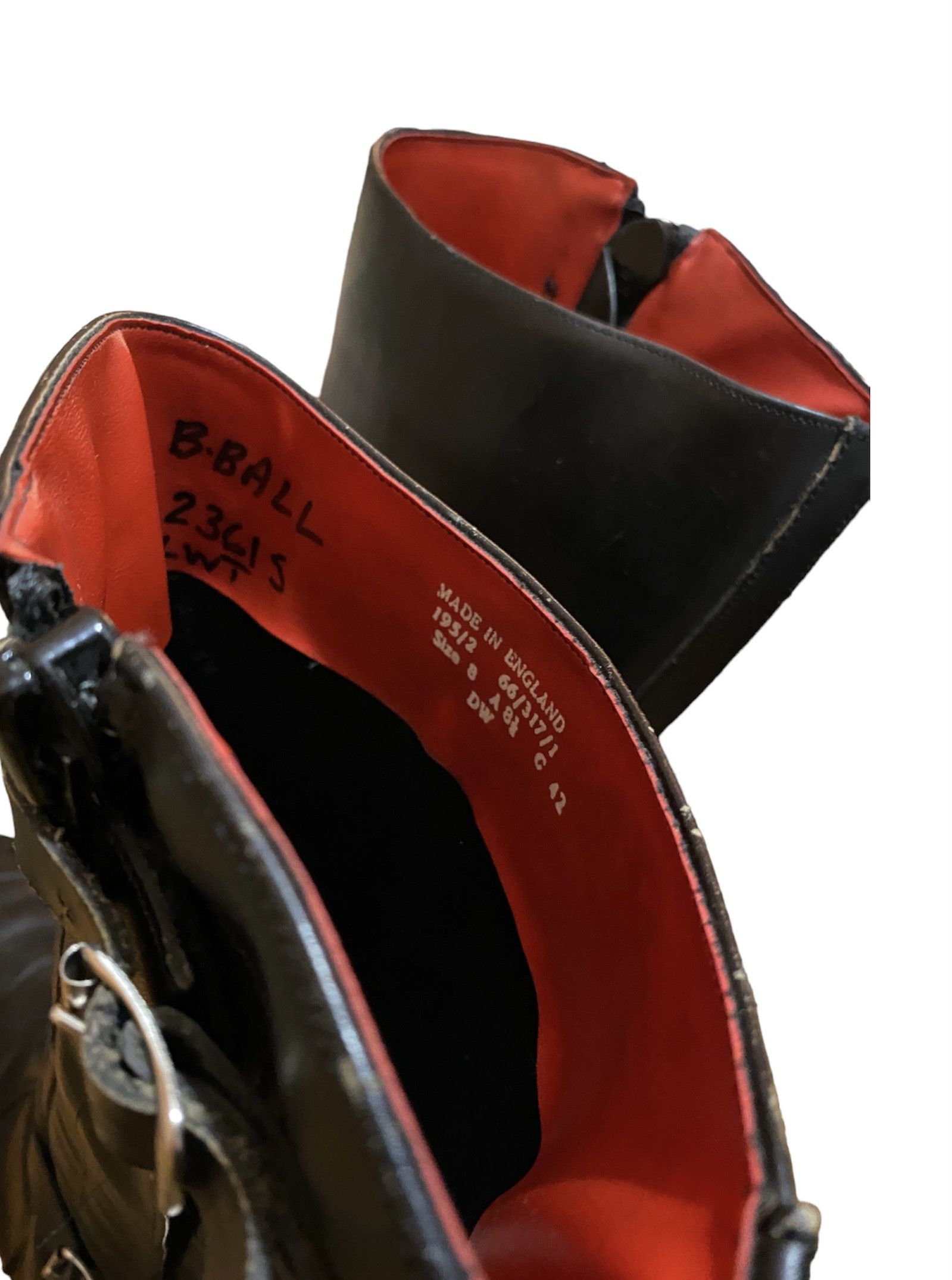 Lewis Leathers Rare Vintage 80s Lewis Leathers Racing Boots Aviakit England Size US 9 / EU 42 - 5 Thumbnail