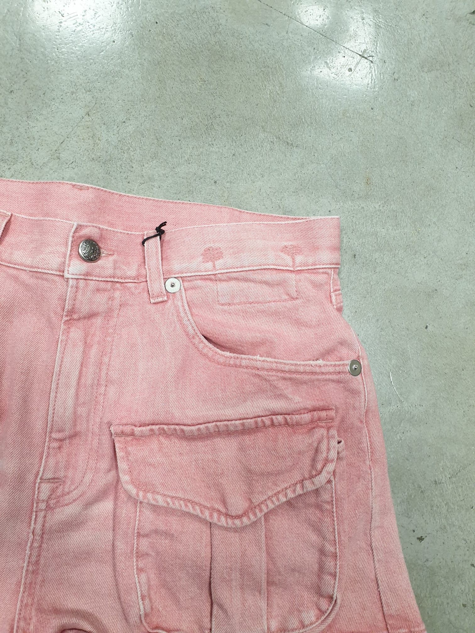 R13 R13 MULTI POCKET SHORTS CORAL STRETCH R13WD150-D308B Size 26" / US 2 / IT 38 - 7 Thumbnail