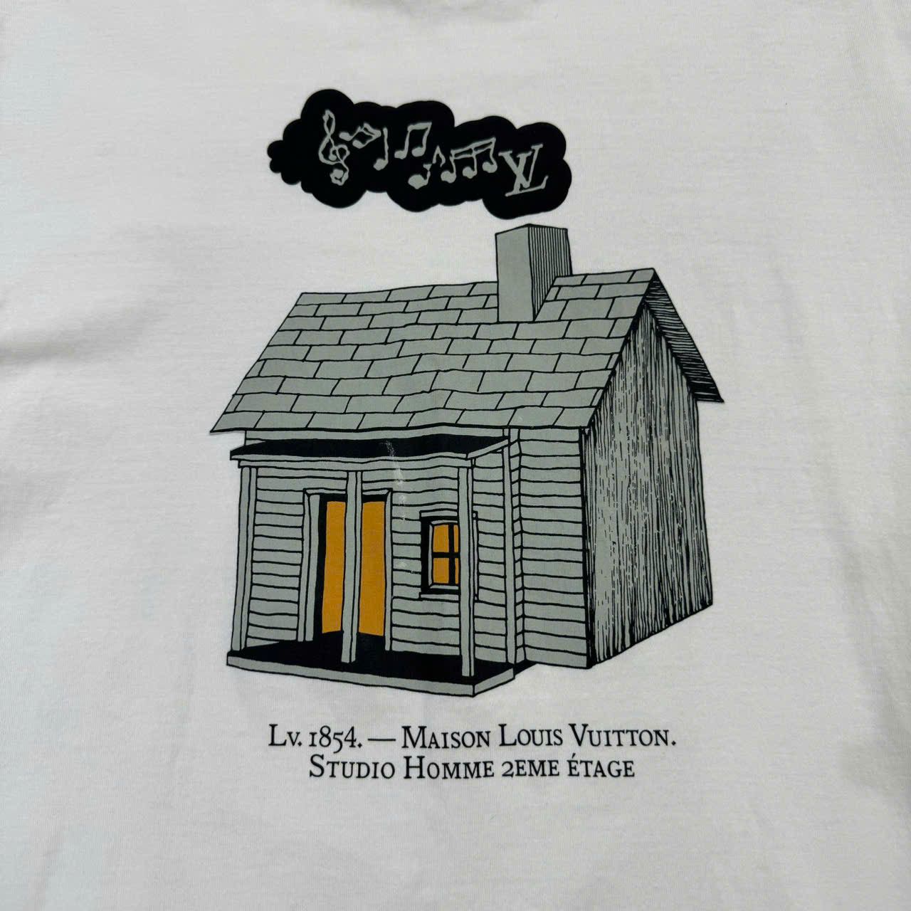 Louis Vuitton LOUIS VUITTON House Printed T-Shirt Size US M / EU 48-50 / 2 - 3 Thumbnail
