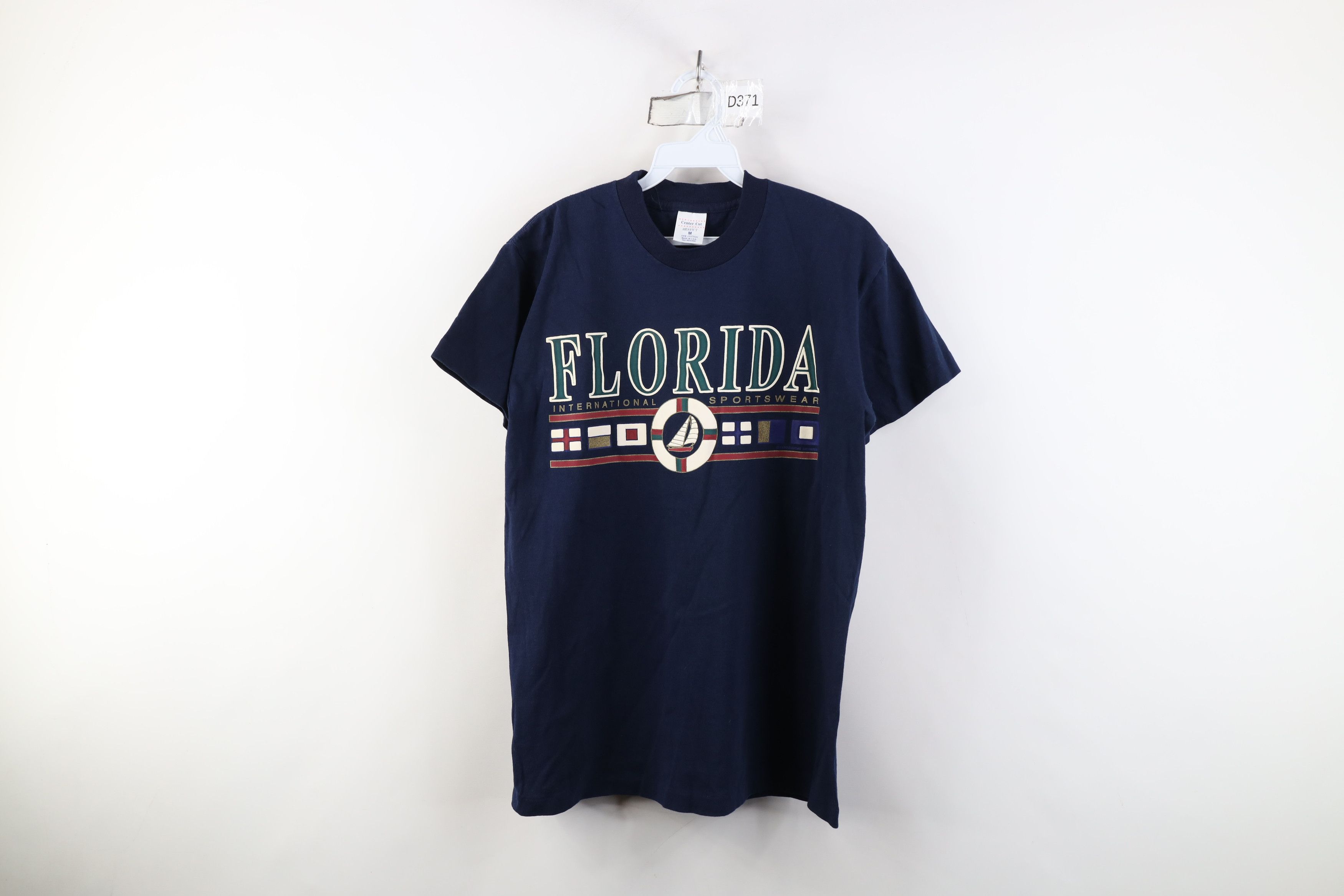 Vintage Vintage 90s Streetwear Florida Sailboat Sailing T-Shirt USA Size US M / EU 48-50 / 2 - 1 Thumbnail