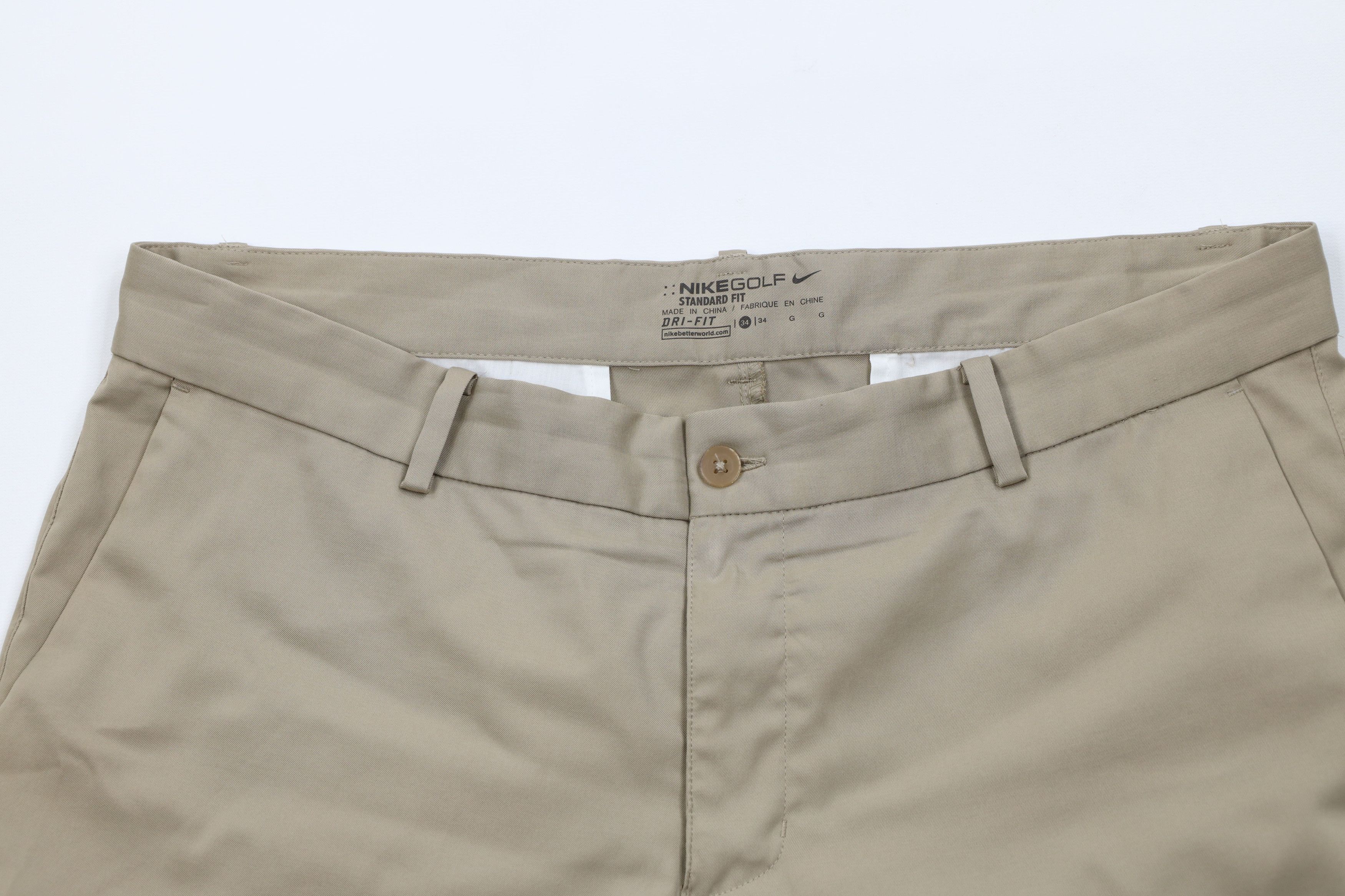 Nike Nike Golf Travis Scott Mini Swoosh Cargo Shorts Beige Size US 34 / EU 50 - 2 Thumbnail