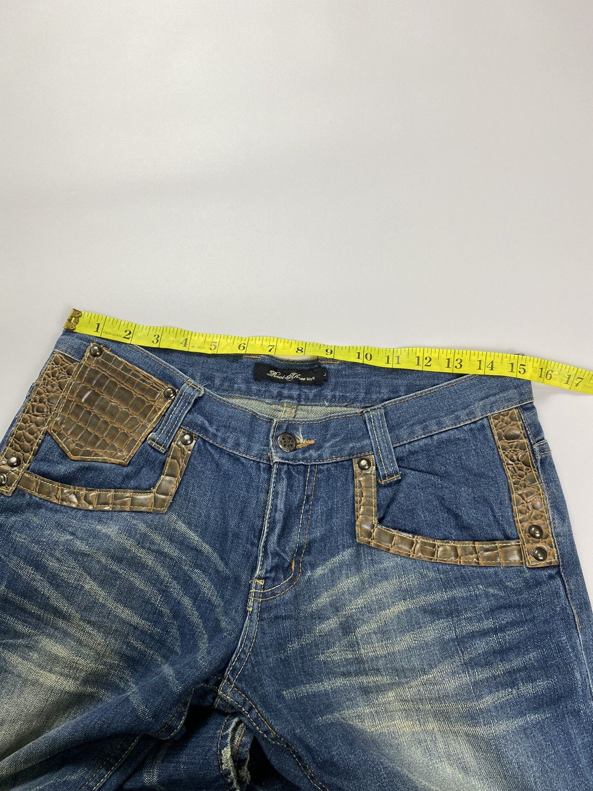 GOSTAR DE FUGA Lace up flare jeans rootthree ifsixwasnine lgb style Size US 30 / EU 46 - 12 Thumbnail