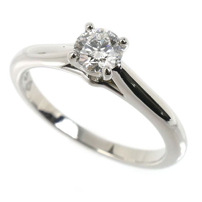 Cartier Cartier Cartier Solitaire 1895 Platinum Diamond Ring Size 50 Precious Metal Ring N4163600 DUTY FREE for USA Size ONE SIZE - 1 Thumbnail