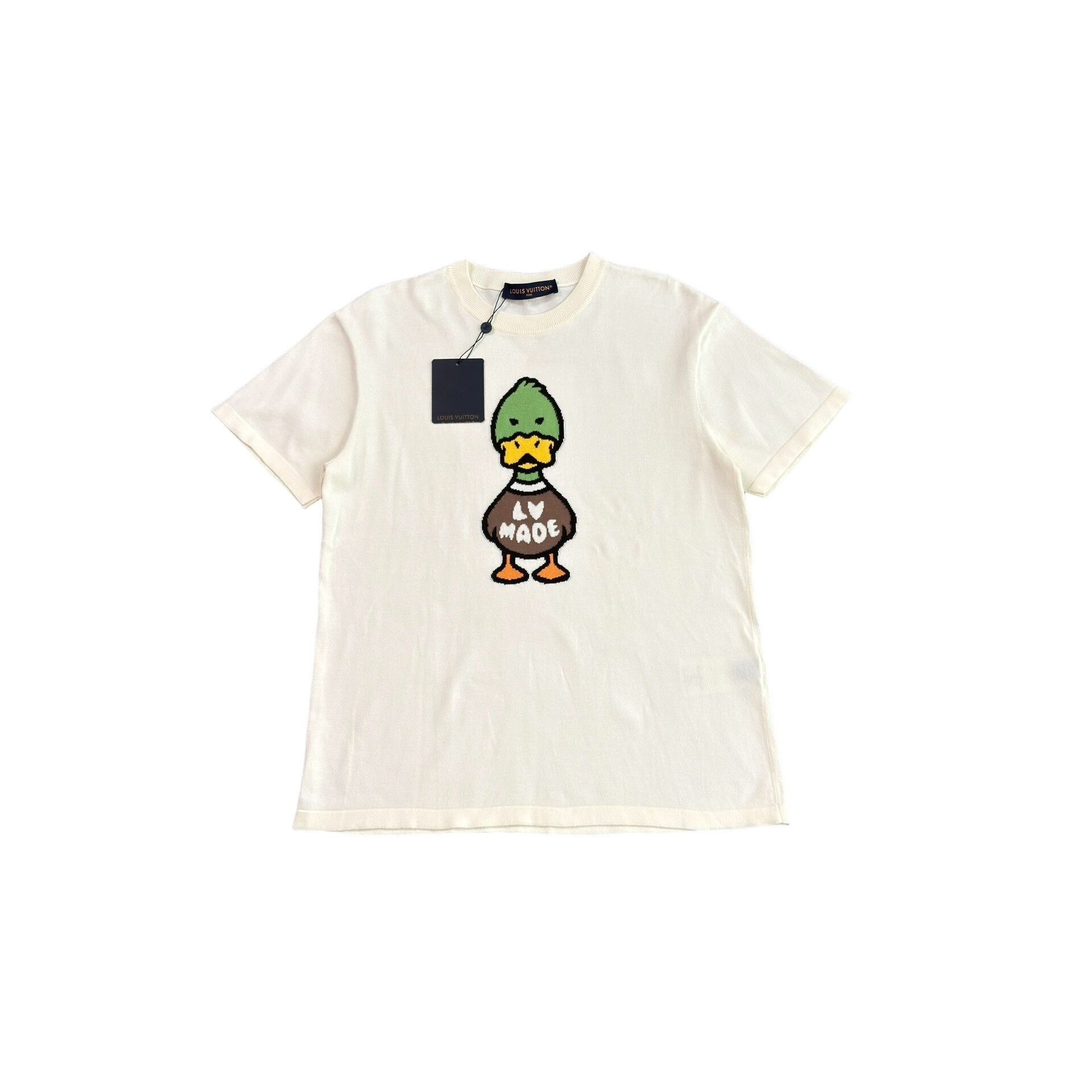 Louis Vuitton Louis Vuitton x Nigo Duck Intarsia Knit T-Shirt Size S Size US S / EU 44-46 / 1 - 1 Thumbnail