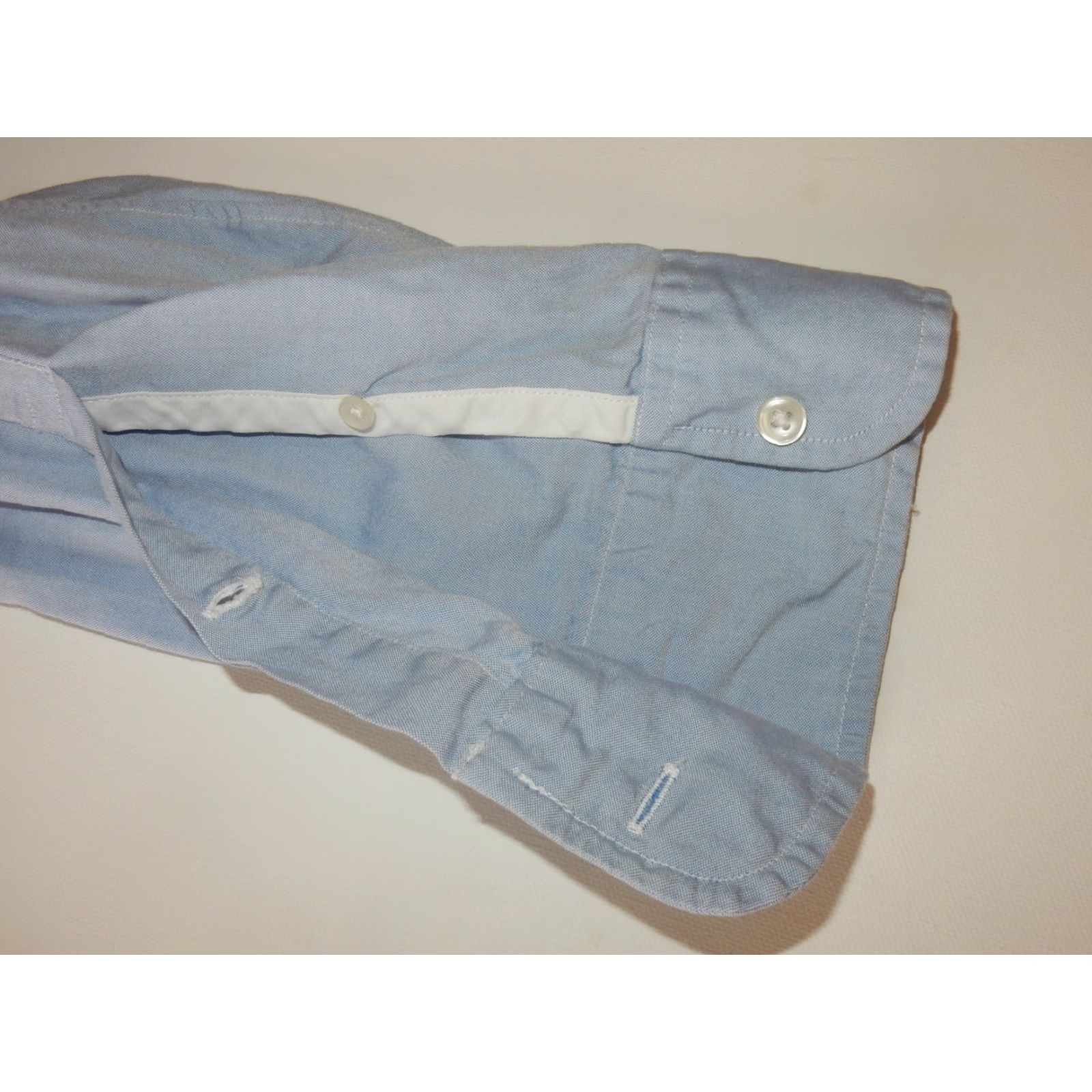 J.Crew J.CREW Men's Button-Up Shirt Size M Pinpoint Oxford Blue Long Sleeve Cotton Button Front Shirt Mens M Blue Oxford Pinpoint Size US M / EU 48-50 / 2 - 3 Thumbnail