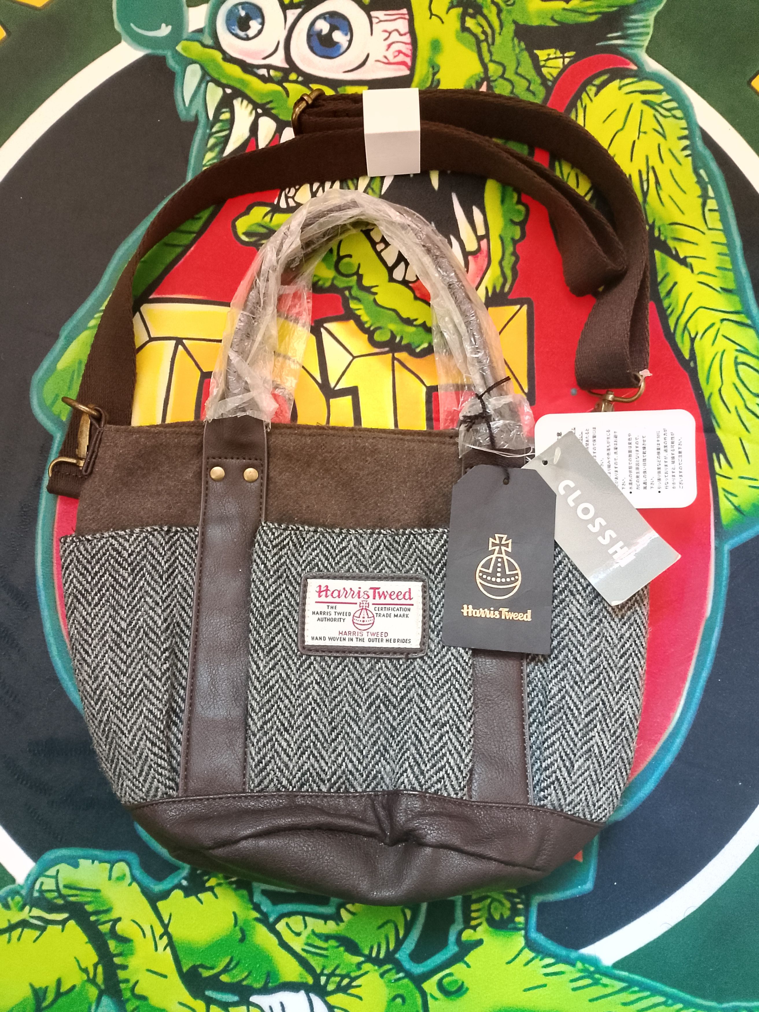 Harris Tweed × Vintage Harris tweed X closshi Size ONE SIZE - 1 Thumbnail