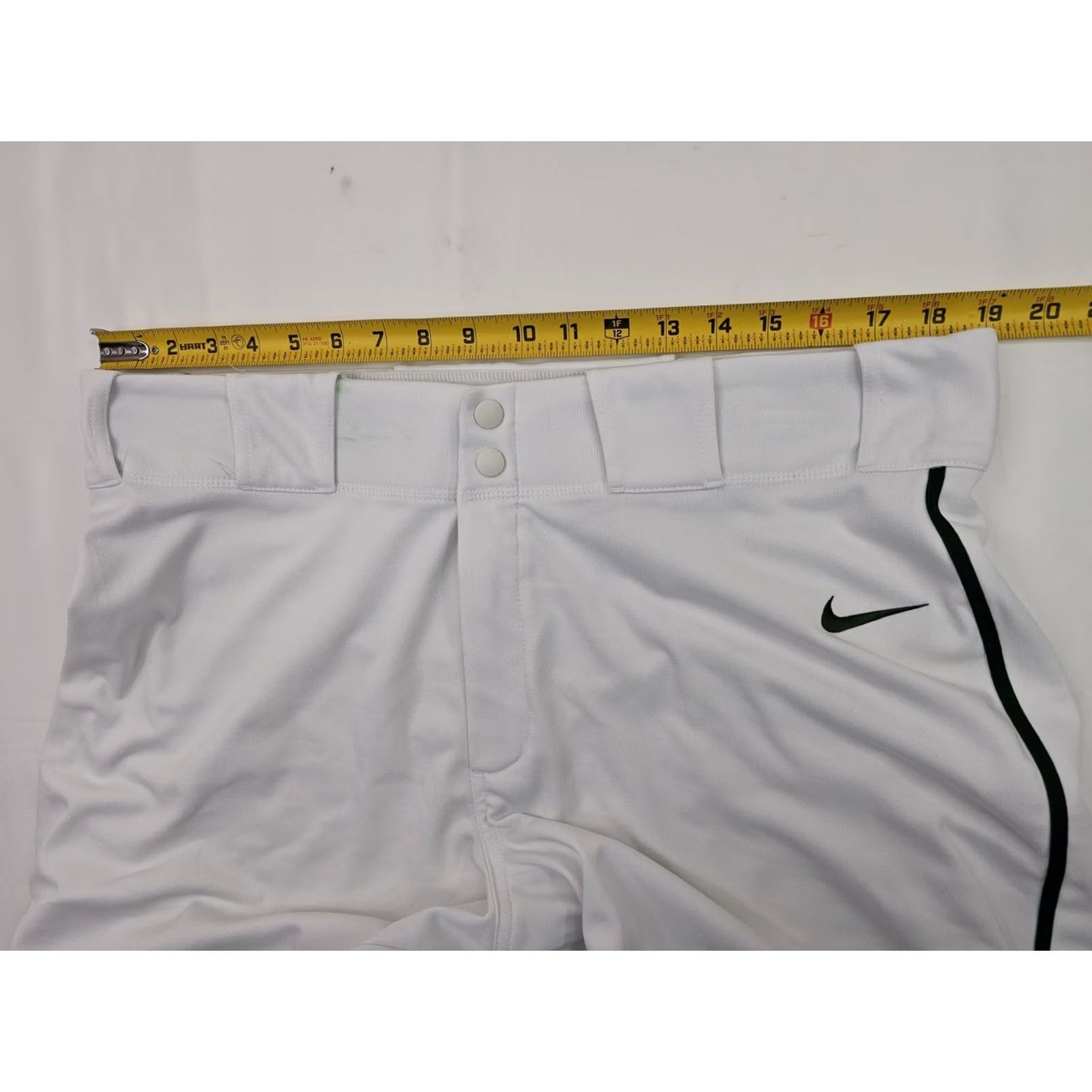 Nike VINTAGE Nike Vapor Select Baseball BSBL Straight Leg Pants Men 2XL XXL White Green Size US 39 - 7 Thumbnail