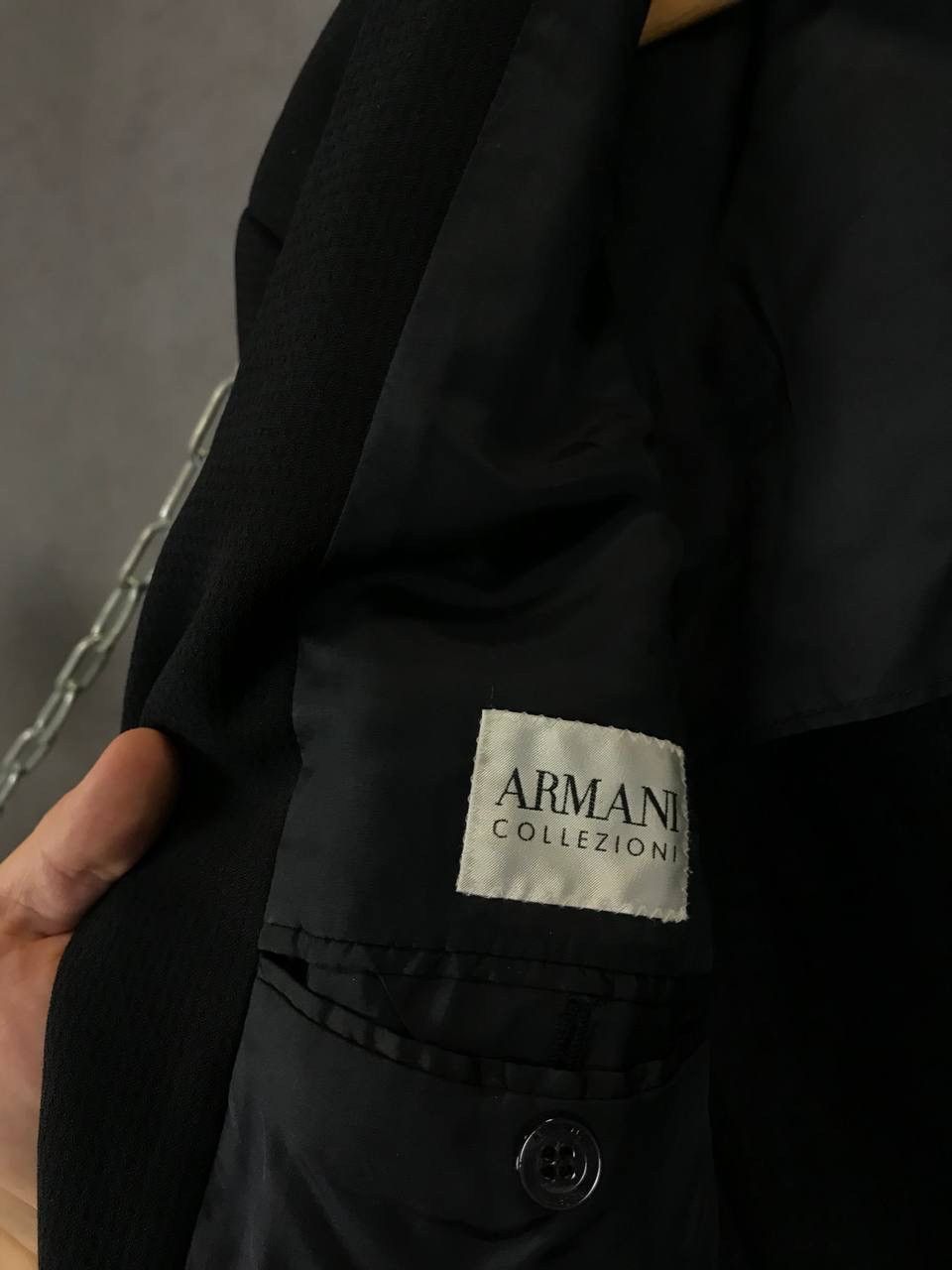Armani Armani collezioni luxury designer blazer Size 50R - 4 Thumbnail