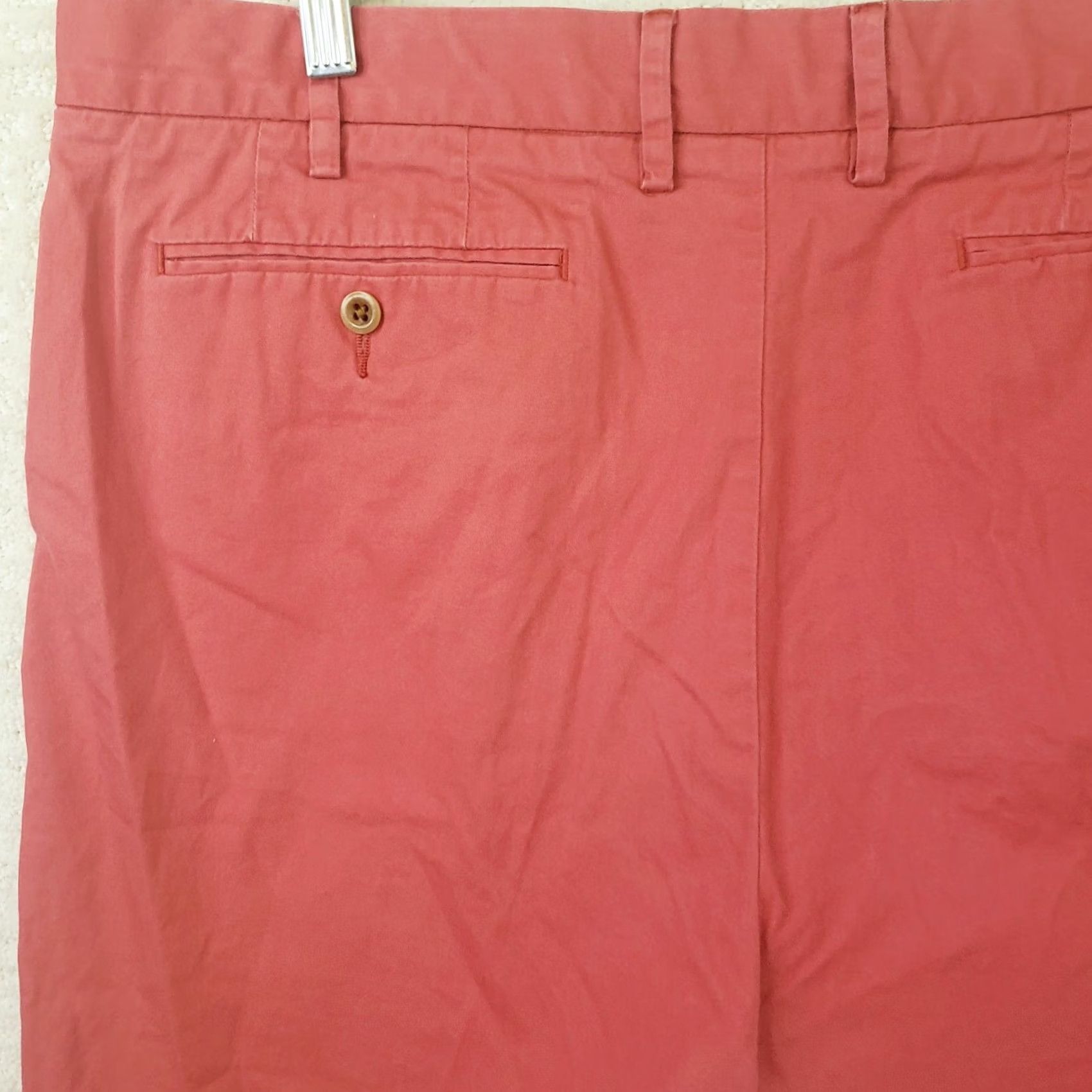 Polo Ralph Lauren VINTAGE Polo Ralph Lauren Chino Shorts Mens Size 36 9 Red Stretch Classic Fit Size US M / EU 48-50 / 2 - 5 Thumbnail