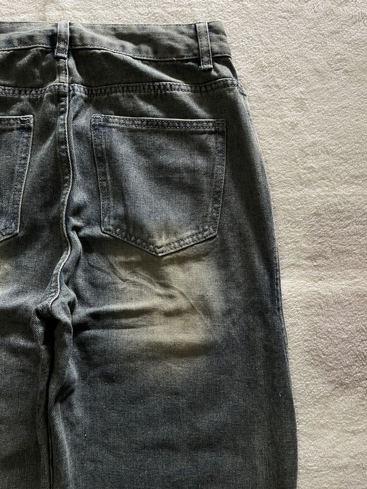 Japanese Brand Vintage Dazy Baggy Mudwash Faded Denim Jeans Size US 28 / EU 44 - 13 Thumbnail