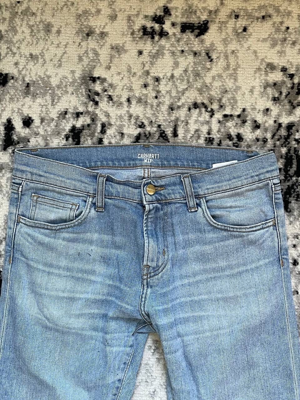 Carhartt × Vintage Carhartt Rebel Pant Jeans Distressed Denim Y2k 31 Big Logo Size US 31 - 3 Thumbnail