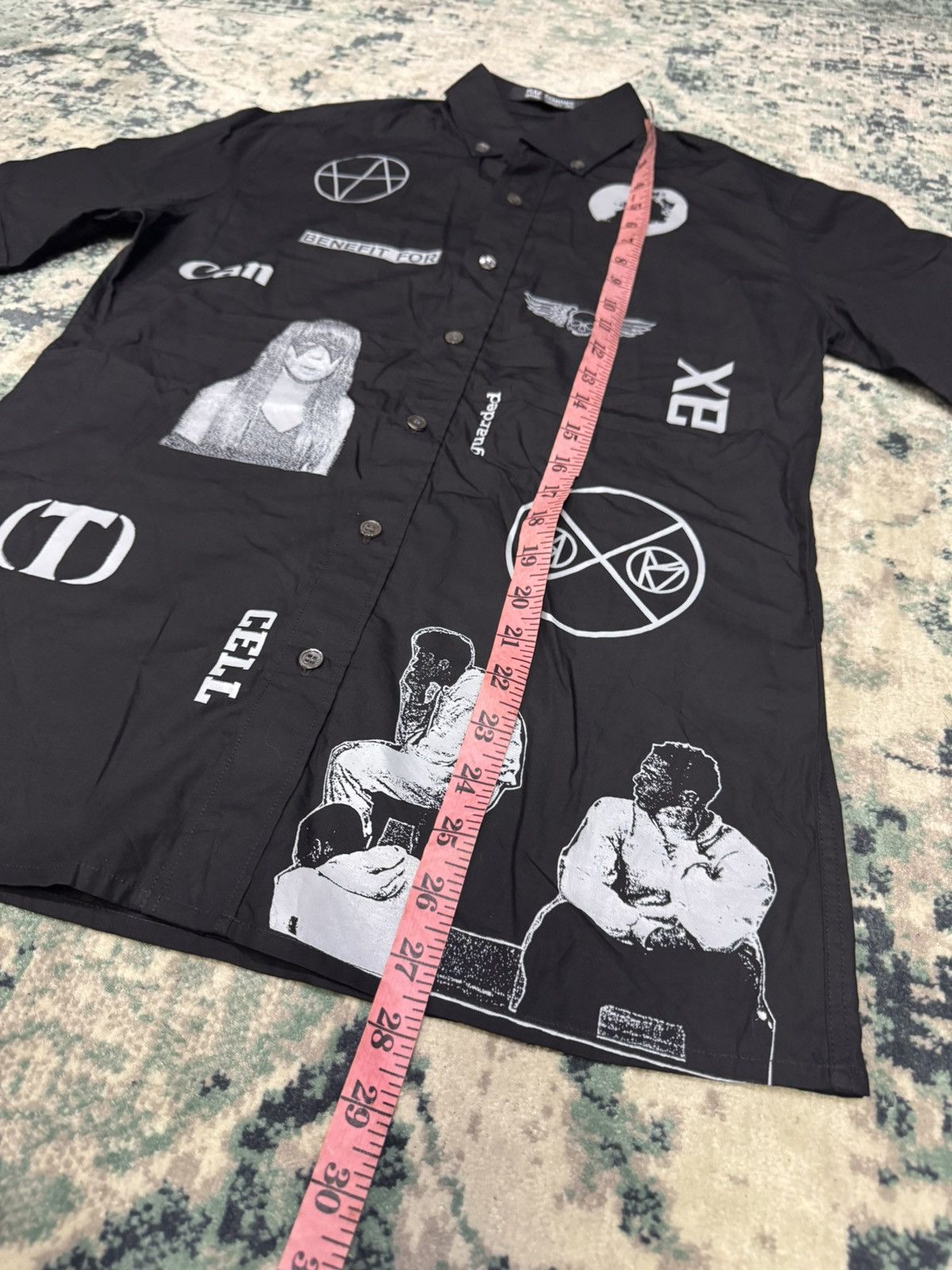 Raf Simons RAF SIMONS SS2003 CONSUMED CELL BUTTON UP SHIRT LIKE NEW Size US M / EU 48-50 / 2 - 6 Thumbnail