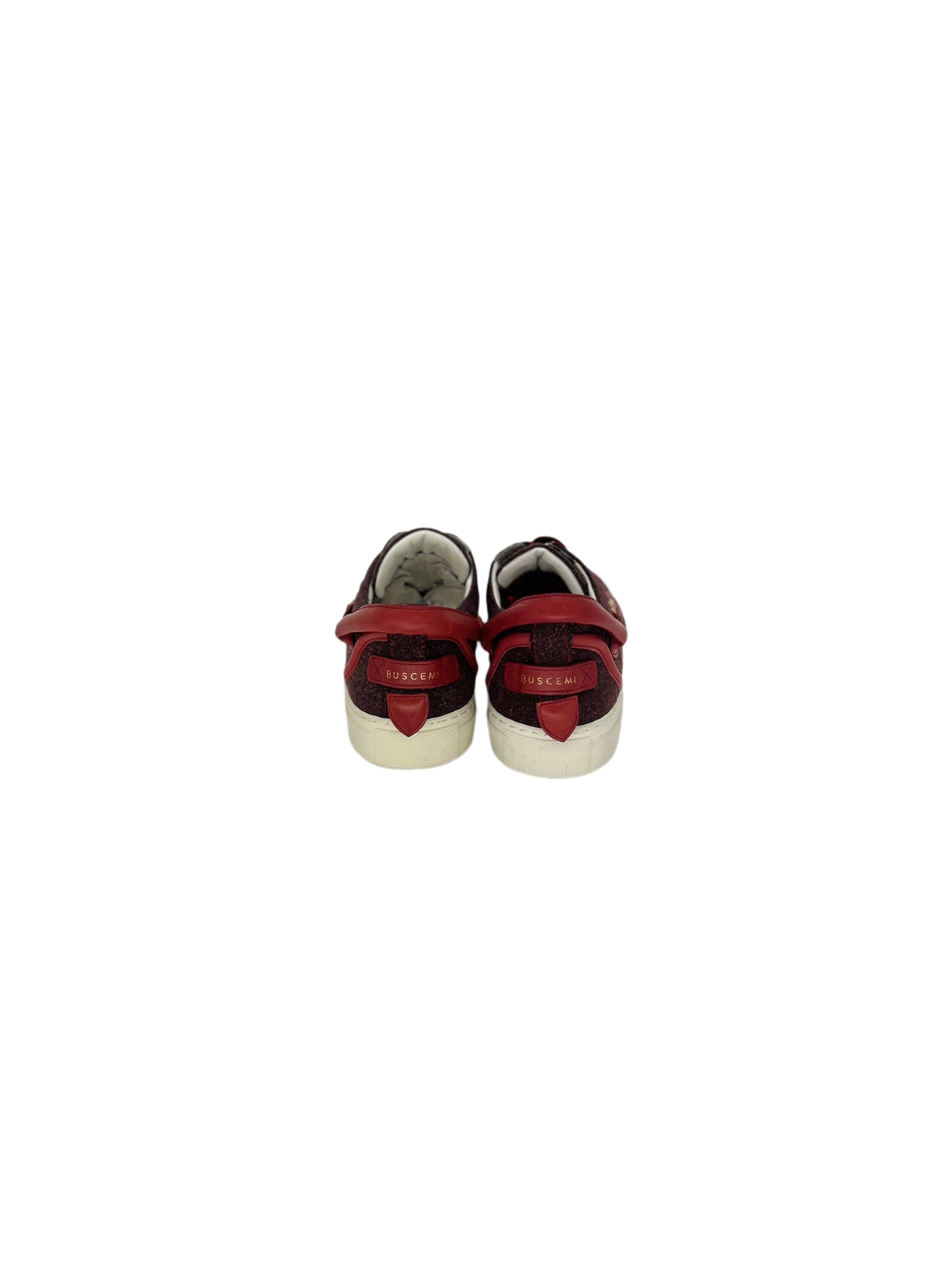 Buscemi Wool Canvas 50mm Low Trainers Size US 6 / EU 39 - 6 Thumbnail