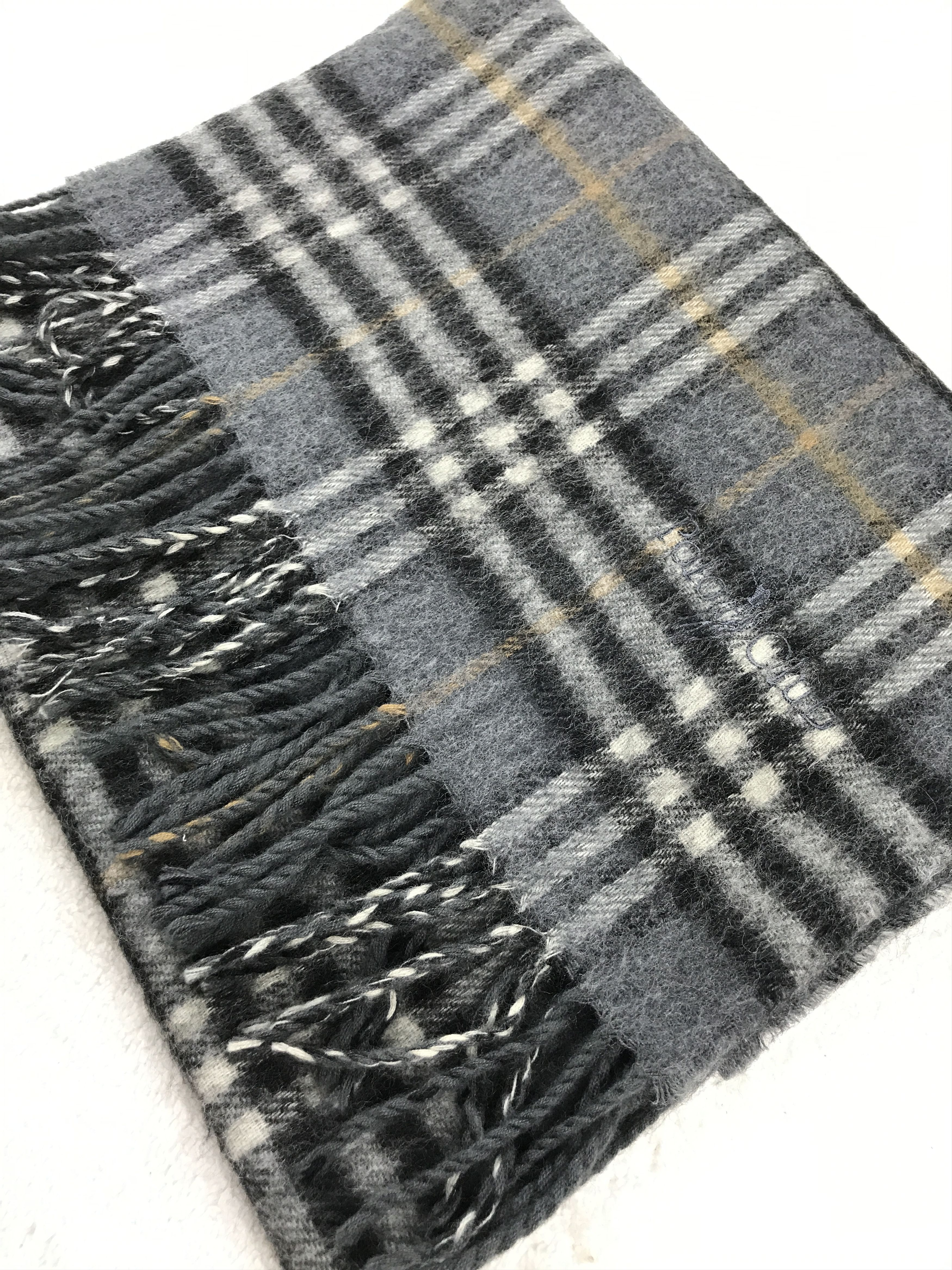 Beverly Hills Polo Club × Designer × Vintage Vintage Polo Club Scarf Muffler Wool Cashmere Size ONE SIZE - 4 Thumbnail