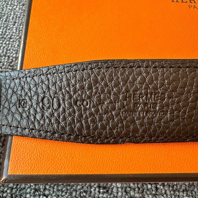 Hermes Hermes DoubleSided Smooth Buckle Belt-2506 Size ONE SIZE - 4 Thumbnail