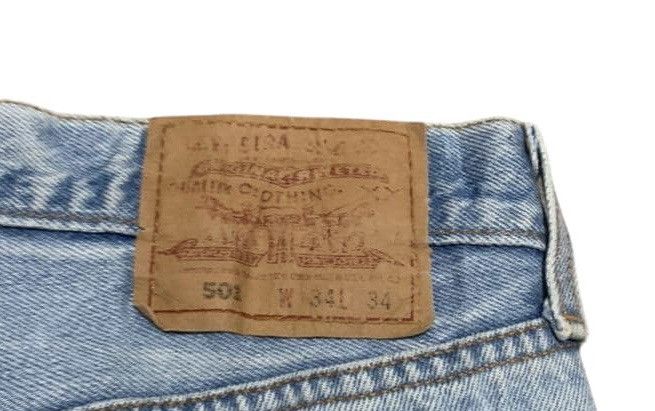 Levi's Vintage Levis 501 Straight Patchwork Jeans Size US 34 / EU 50 - 13 Thumbnail