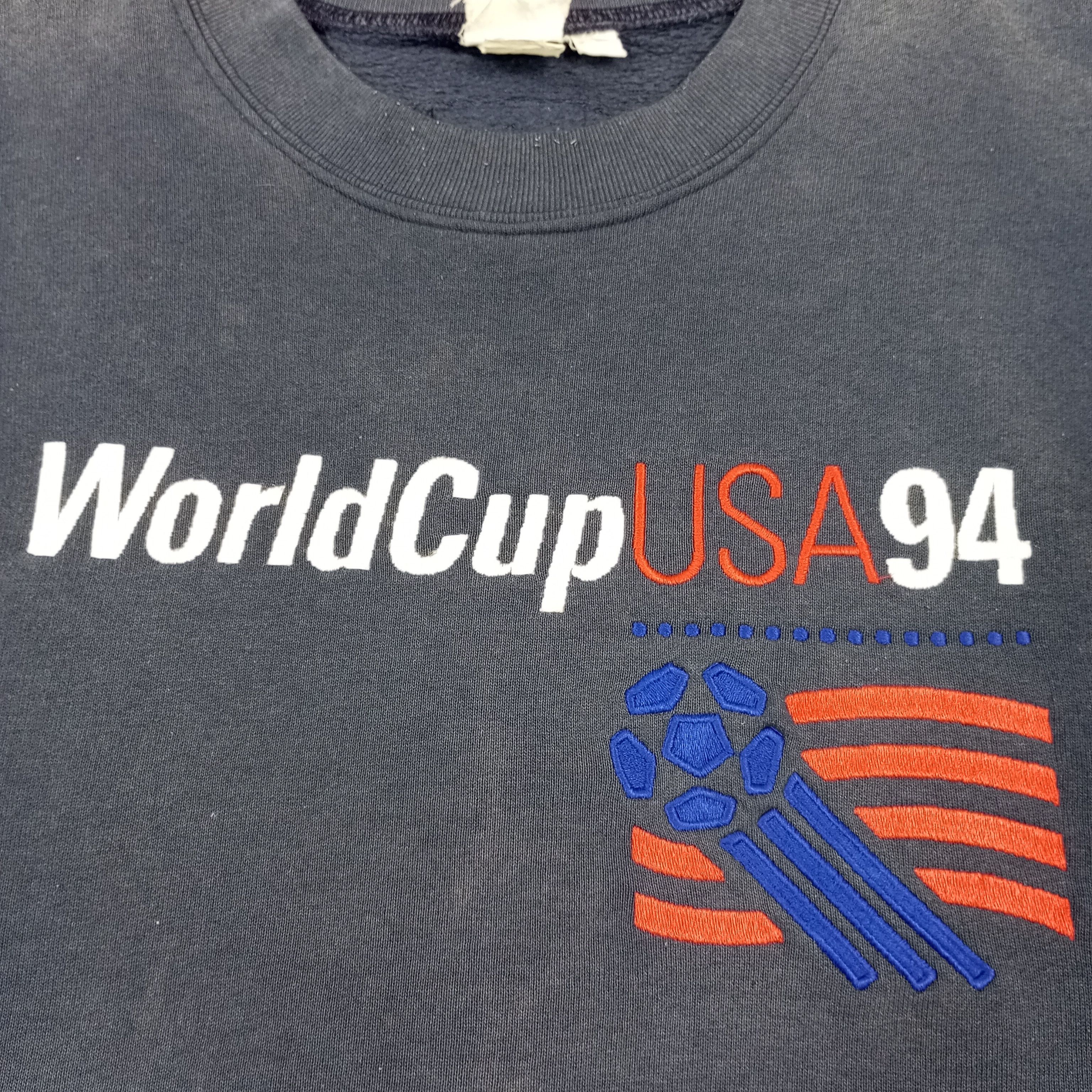 Vintage World Cup USA 94 Vintage Sweatshirt Size US L / EU 52-54 / 3 - 2 Thumbnail