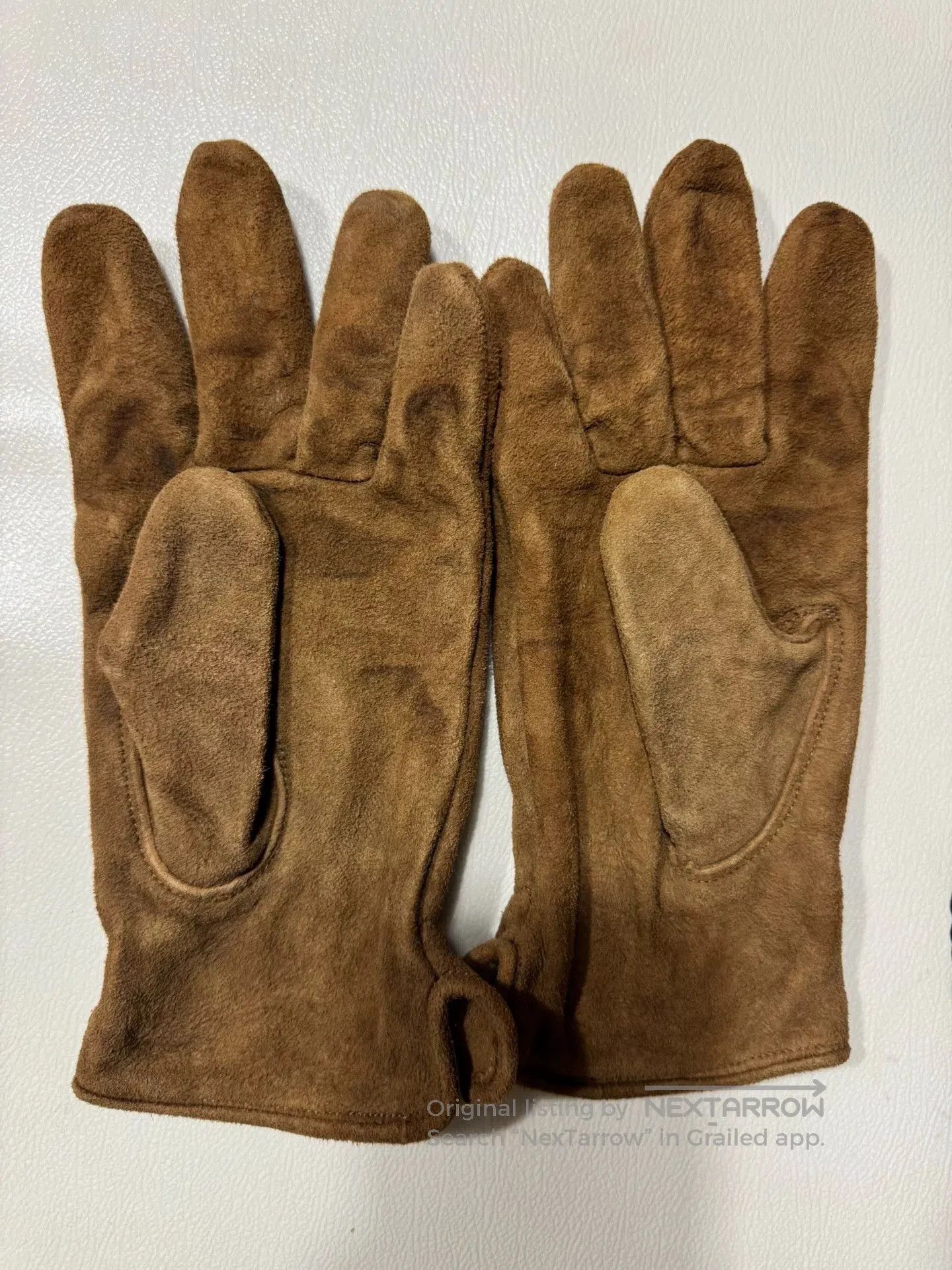 Visvim visvim suede gloves light brown size s. Size ONE SIZE - 2 Thumbnail