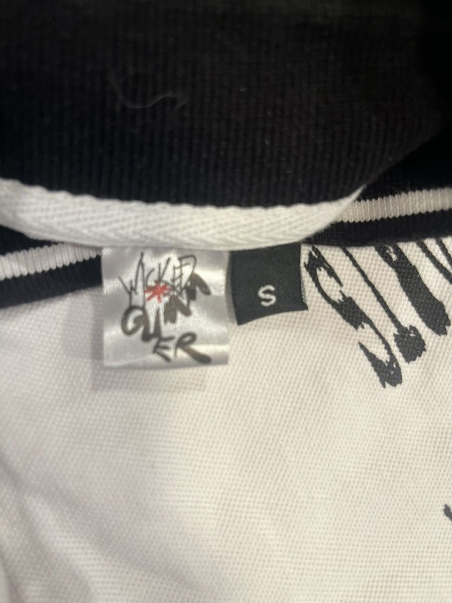 Other Wicked Glimmer White Polo Shirt - Small Size US S / EU 44-46 / 1 - 9 Thumbnail