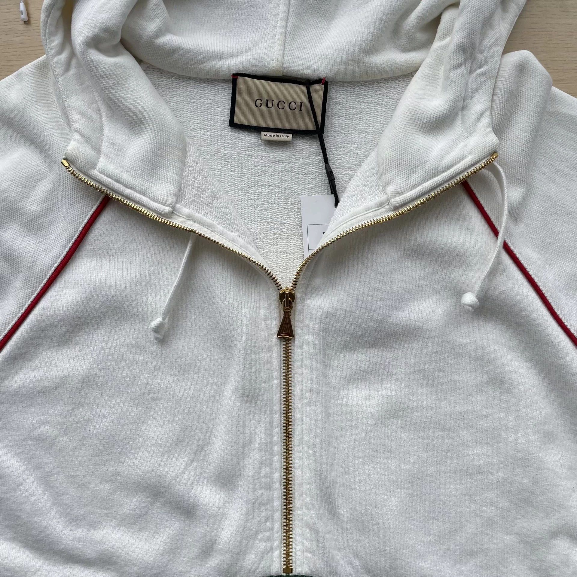 Gucci Gucci Web White Stripe Sweatshirt XXL 99 New Rare Size US XXL / EU 58 / 5 - 3 Thumbnail