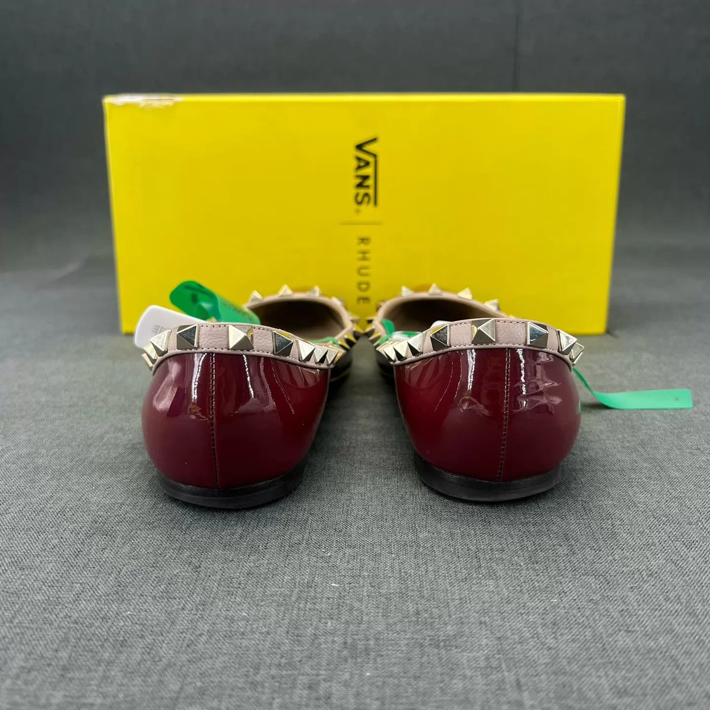 Valentino Valentino Rockstud Dark Red 35 Near Mint Size US 4.5 / IT 34.5 - 4 Thumbnail