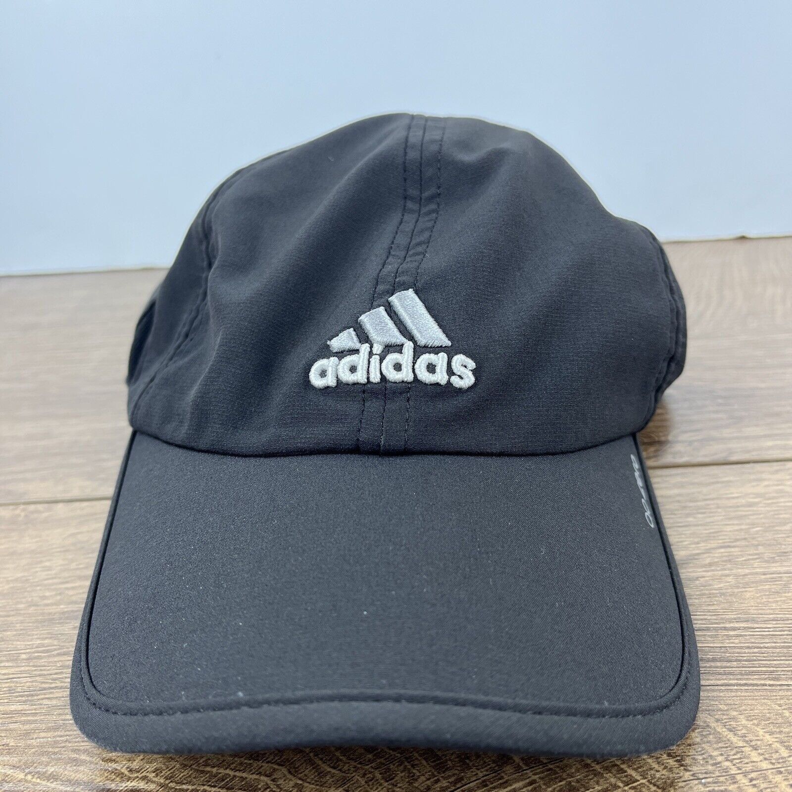 Adidas Adidas Athletic Hat Running Adidas Black Hat Adjustable Adul Size ONE SIZE - 2 Thumbnail