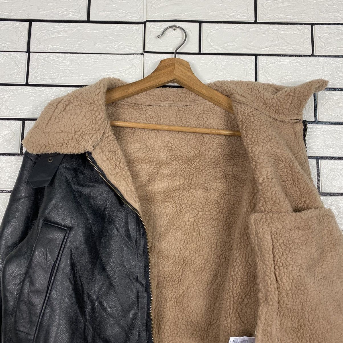 Japanese Brand 📌Vintage Biker Leather Soft Leather Jacket GU Japan Blanket Size US M / EU 48-50 / 2 - 14 Thumbnail