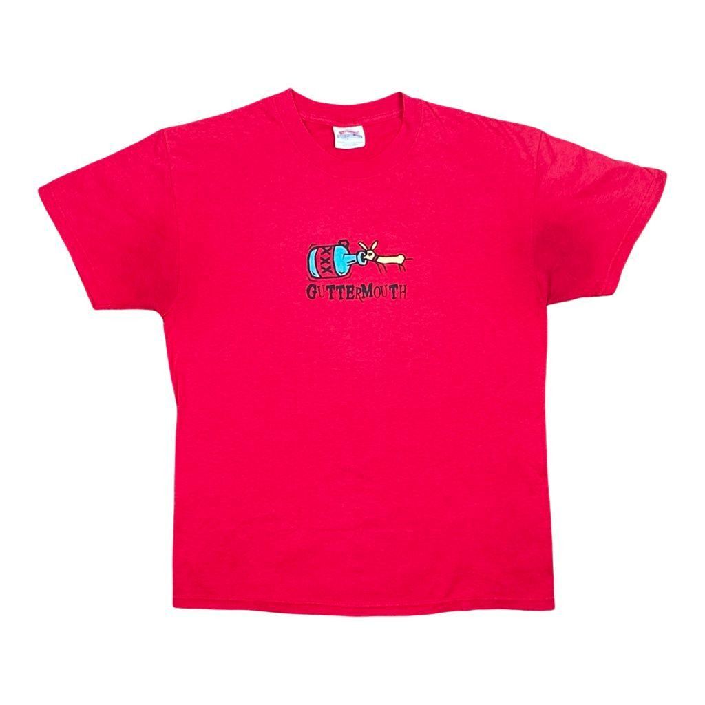 Hanes Vintage Y2K Hanes Guttermouth Tequila Worm Crew Neck Tee Size US M / EU 48-50 / 2 - 1 Thumbnail