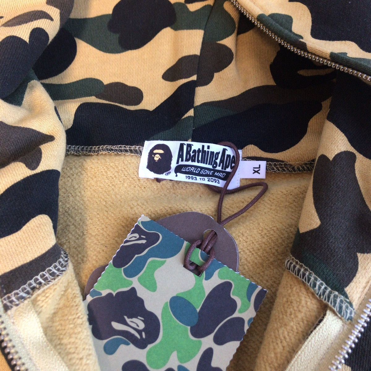 Anti Social Social Club × Bape Brand New BAPE × Anti Social Social Club Full Zip Hoodie Size US XL / EU 56 / 4 - 5 Thumbnail