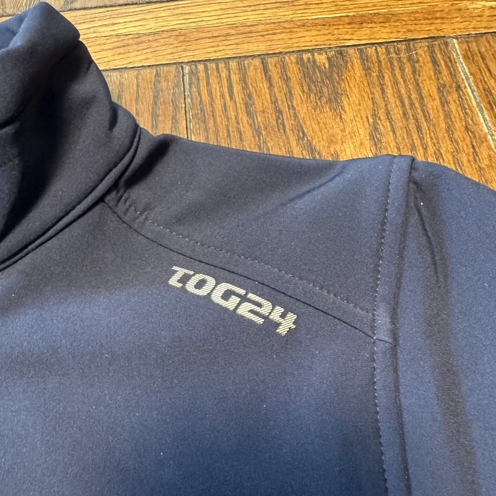 Vintage TOG 24 Softshell Shield Jacket Men’s Size Large Fleece Lined Coat Navy Blue Size US L / EU 52-54 / 3 - 3 Thumbnail