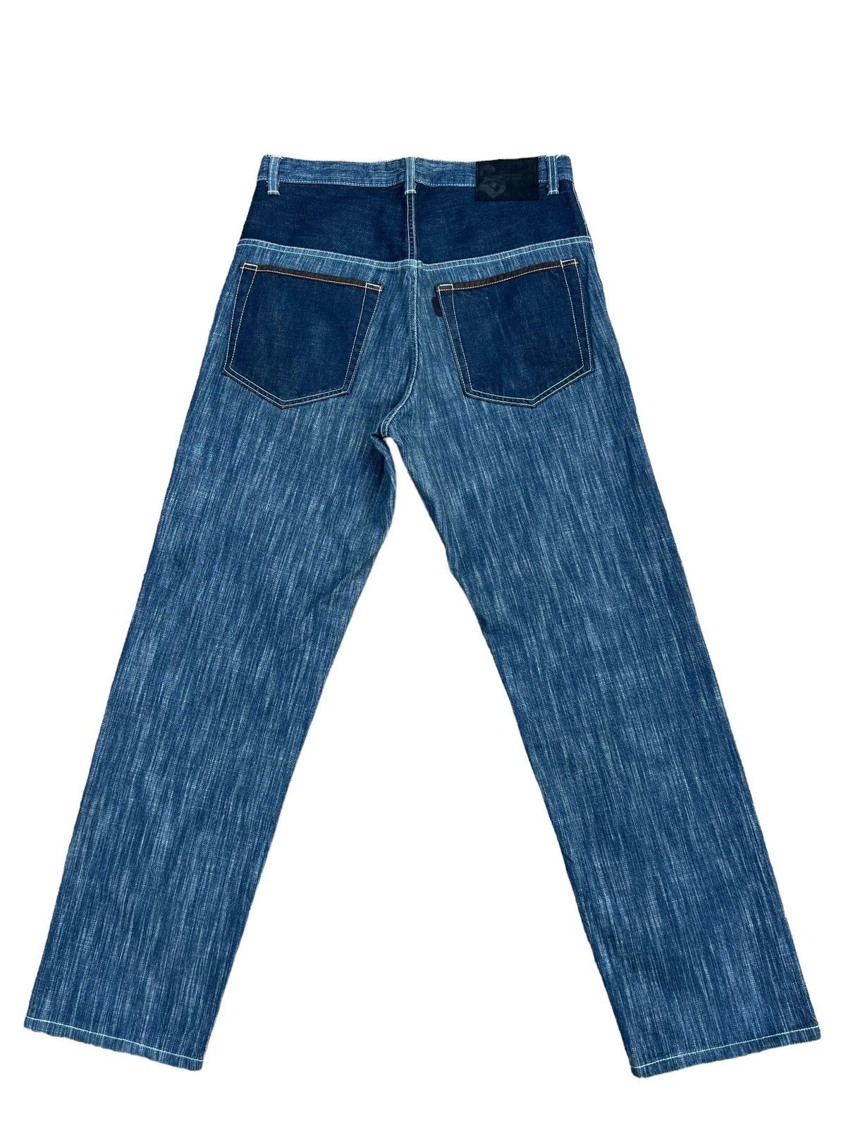 Vintage Vintage Scanner Fundamental Products Japan Blue Denim Jeans Size US 32 / EU 48 - 2 Thumbnail