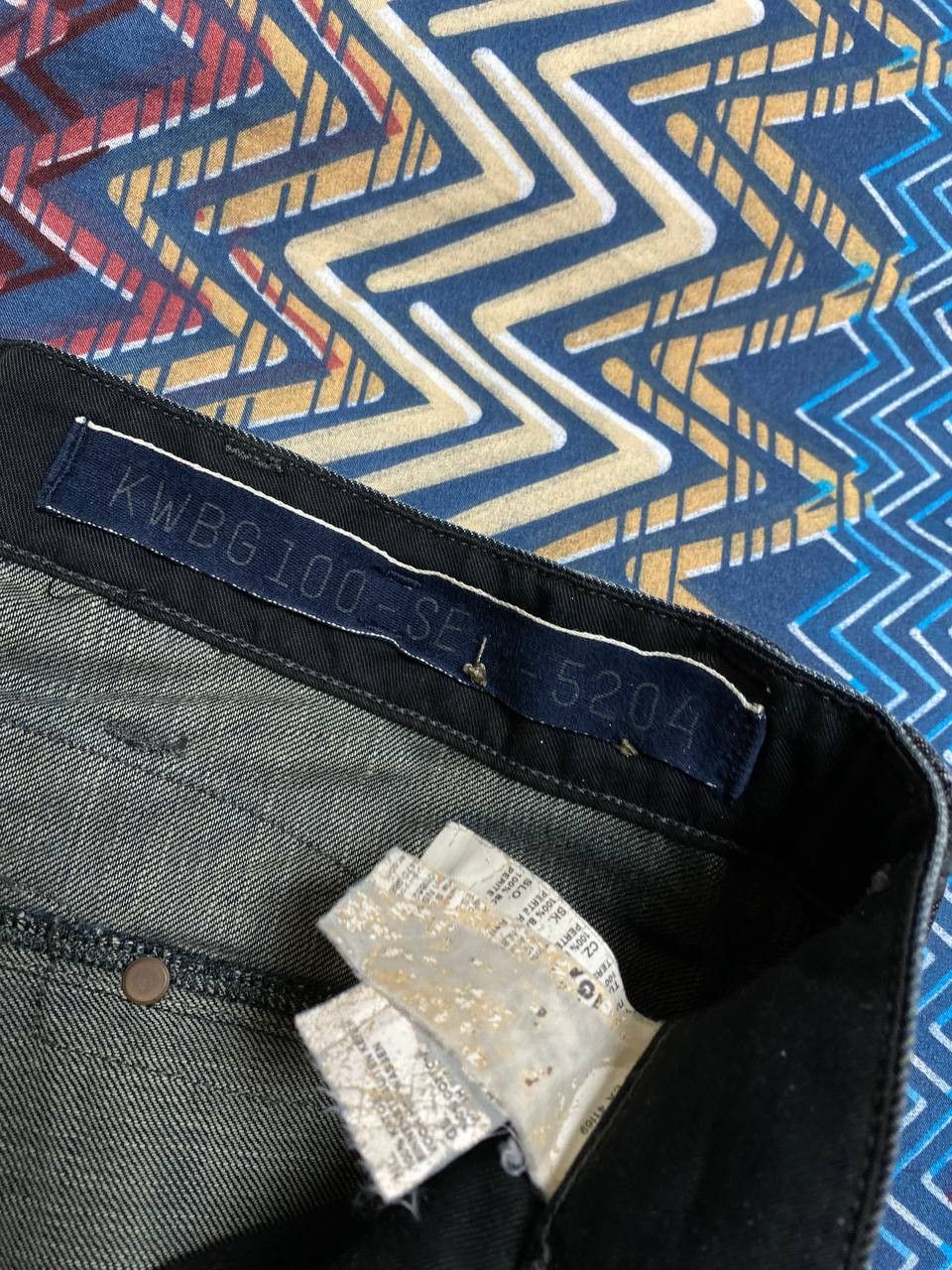 G-Star Vintage pants G Star Raw y2k denim baggy Japan style Size US 33 - 10 Thumbnail