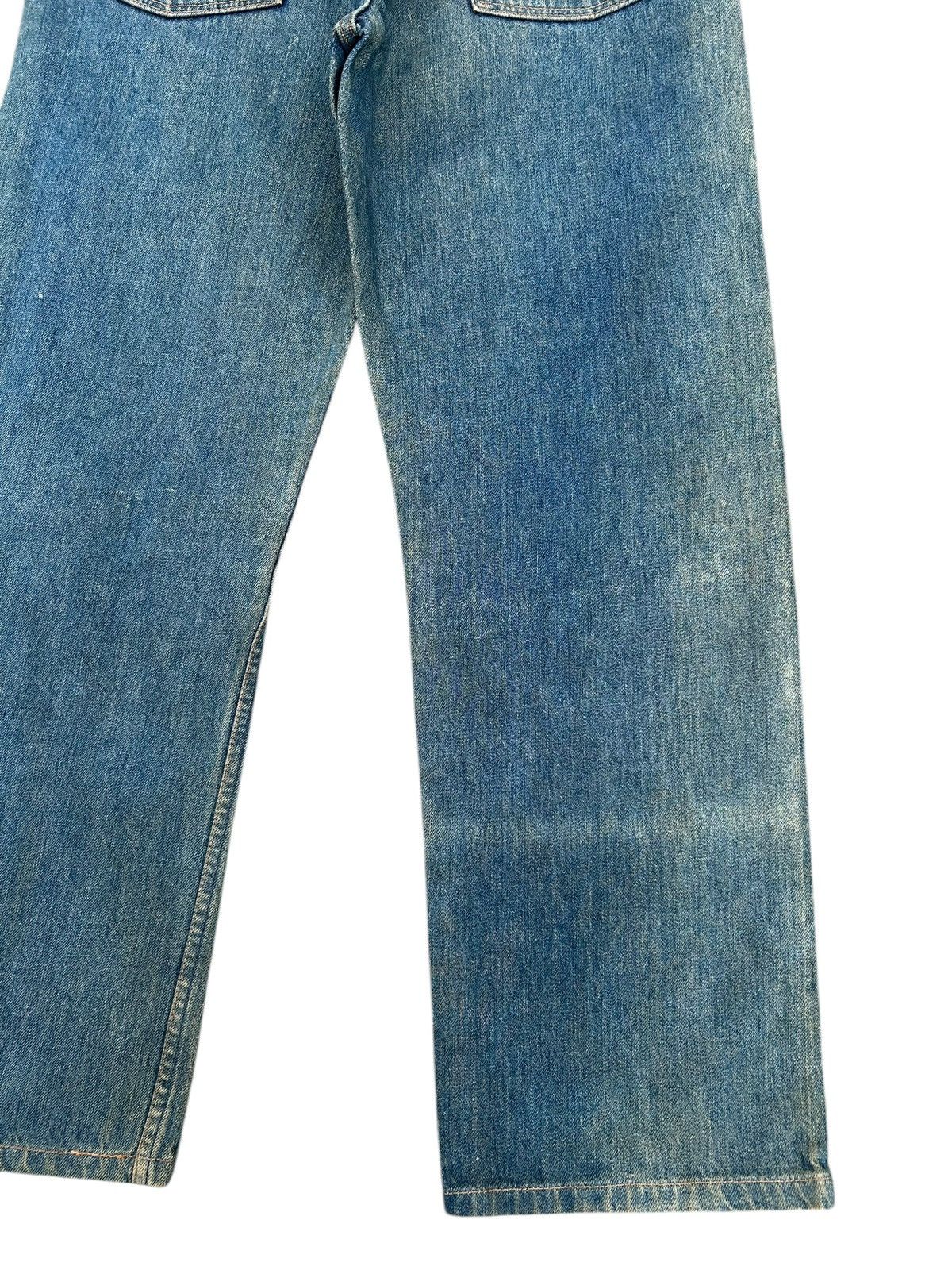 Kapital Vintage Wrangler Blue Bell Selvedge Distressed Denim Jeans Size US 32 / EU 48 - 12 Thumbnail