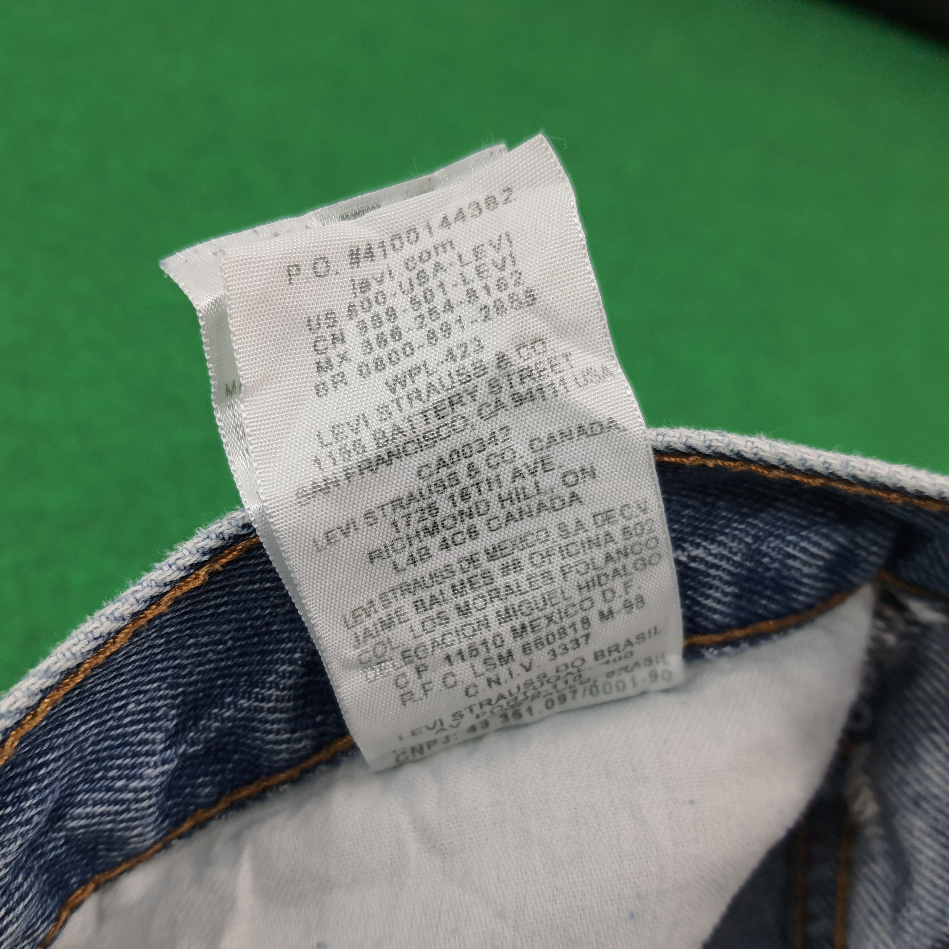 Levi's Vintage Levi's 550 90s Distressed Light Wash Jeans C272N7 Size US 36 / EU 52 - 10 Thumbnail