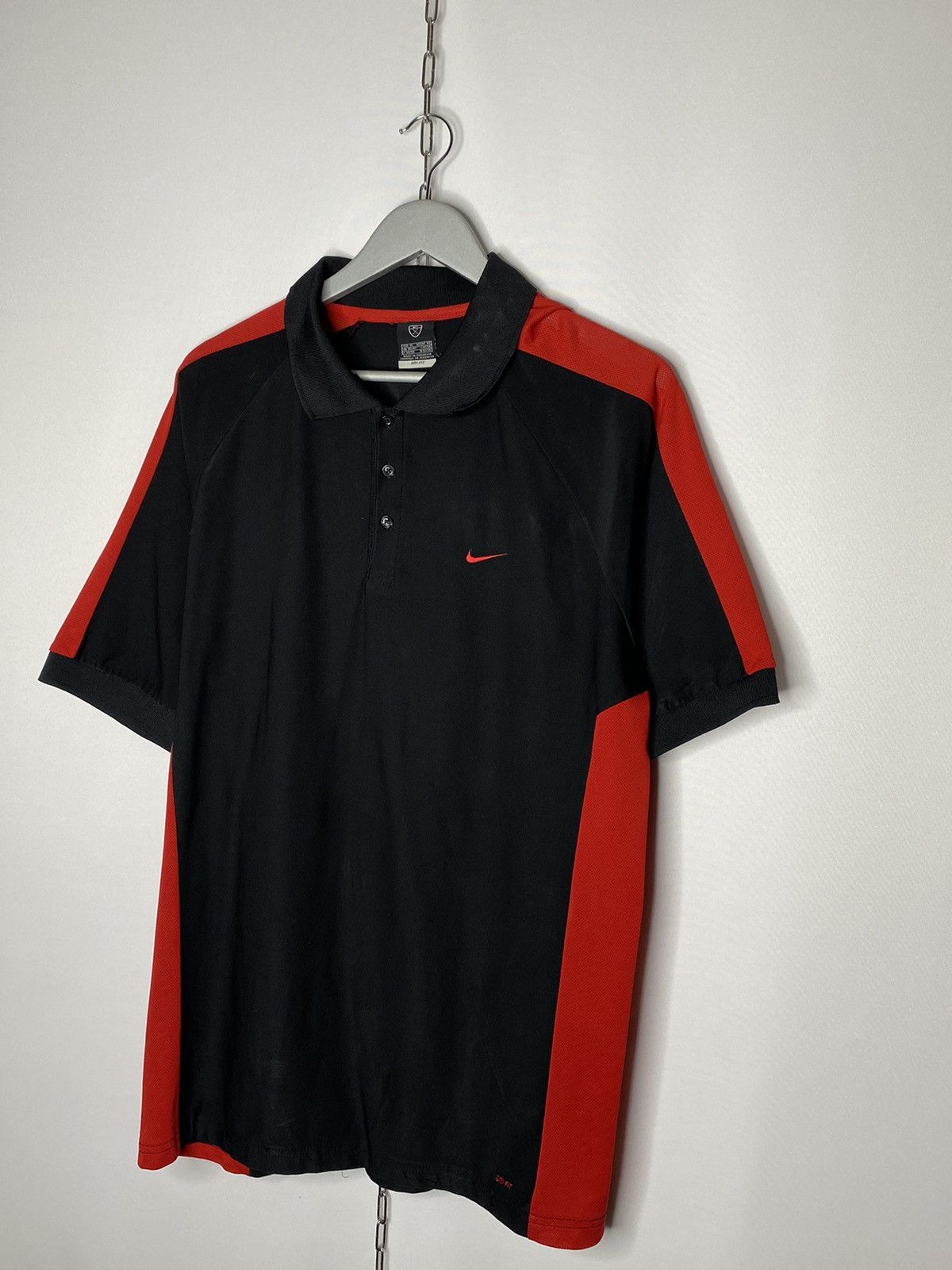 Vintage Vintage Nike Golf Dri-Fit Polo Shirt Casual Athletic Size US XL / EU 56 / 4 - 2 Thumbnail