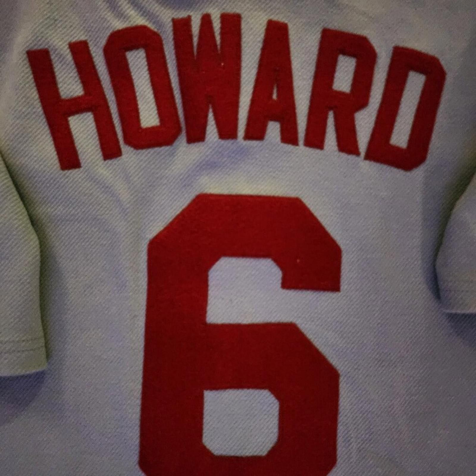 Majestic Ryan Howard #6 MLB Philadelphia Phillies blue jersey. Size L Size US L / EU 52-54 / 3 - 2 Thumbnail