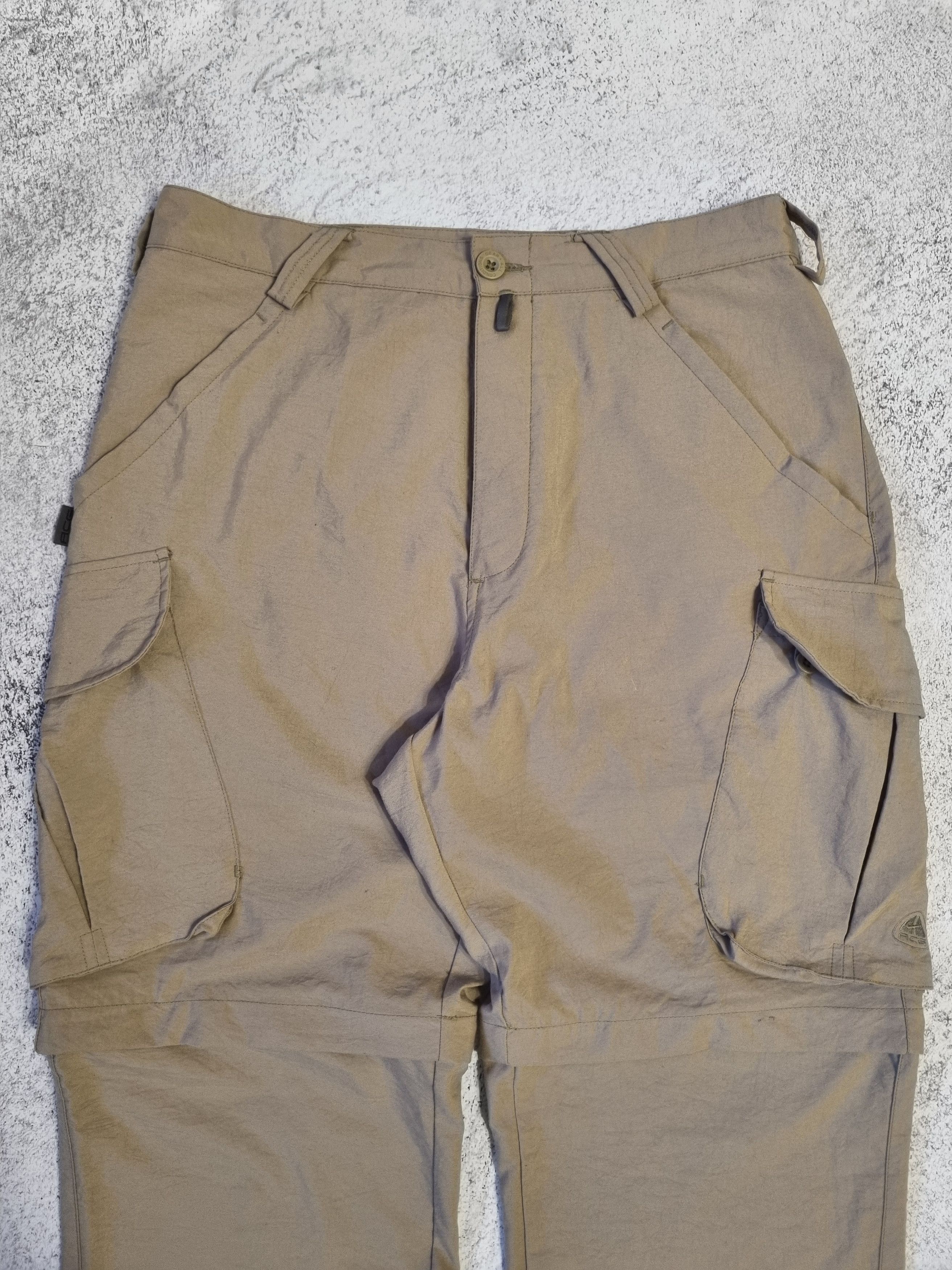 Nike ACG Nike ACG Vintage Zip Off Cargo Pants Size US 32 / EU 48 - 3 Thumbnail