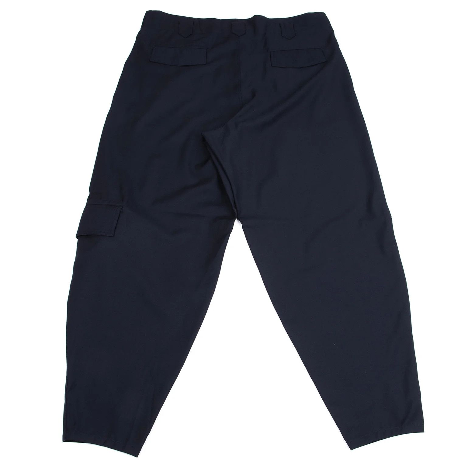 Yohji Yamamoto Yohji Yamamoto Wide Tapered Pants Navy XL Size US 38 / EU 54 - 9 Thumbnail