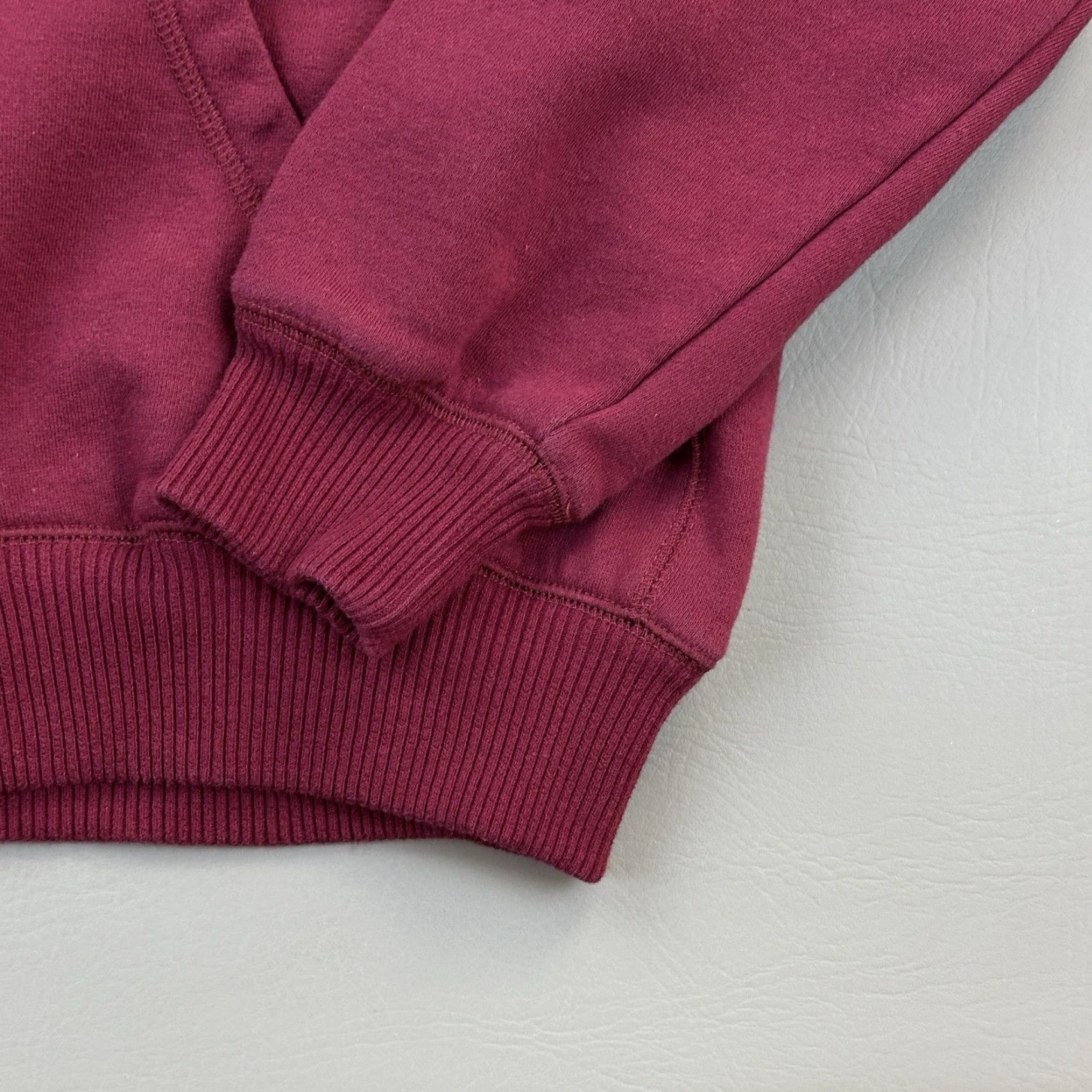 Starter VINTAGE Starter Hoodie Mens Large Burgundy Full Zip Embroidered Logos Y2K Size US L / EU 52-54 / 3 - 4 Thumbnail