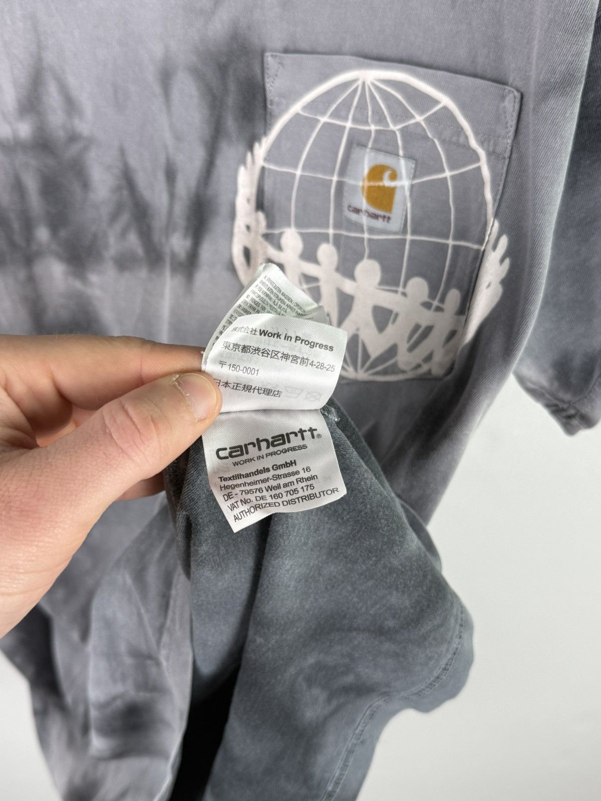 Carhartt Wip Carhartt WIP Tie-Dye Global Pocket Tee Size US M / EU 48-50 / 2 - 10 Thumbnail
