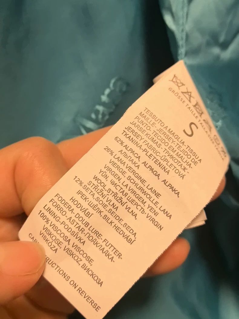 Max Mara Max Mara Tiffany Blue Teddy Coat Size S / US 4 / IT 40 - 5 Thumbnail