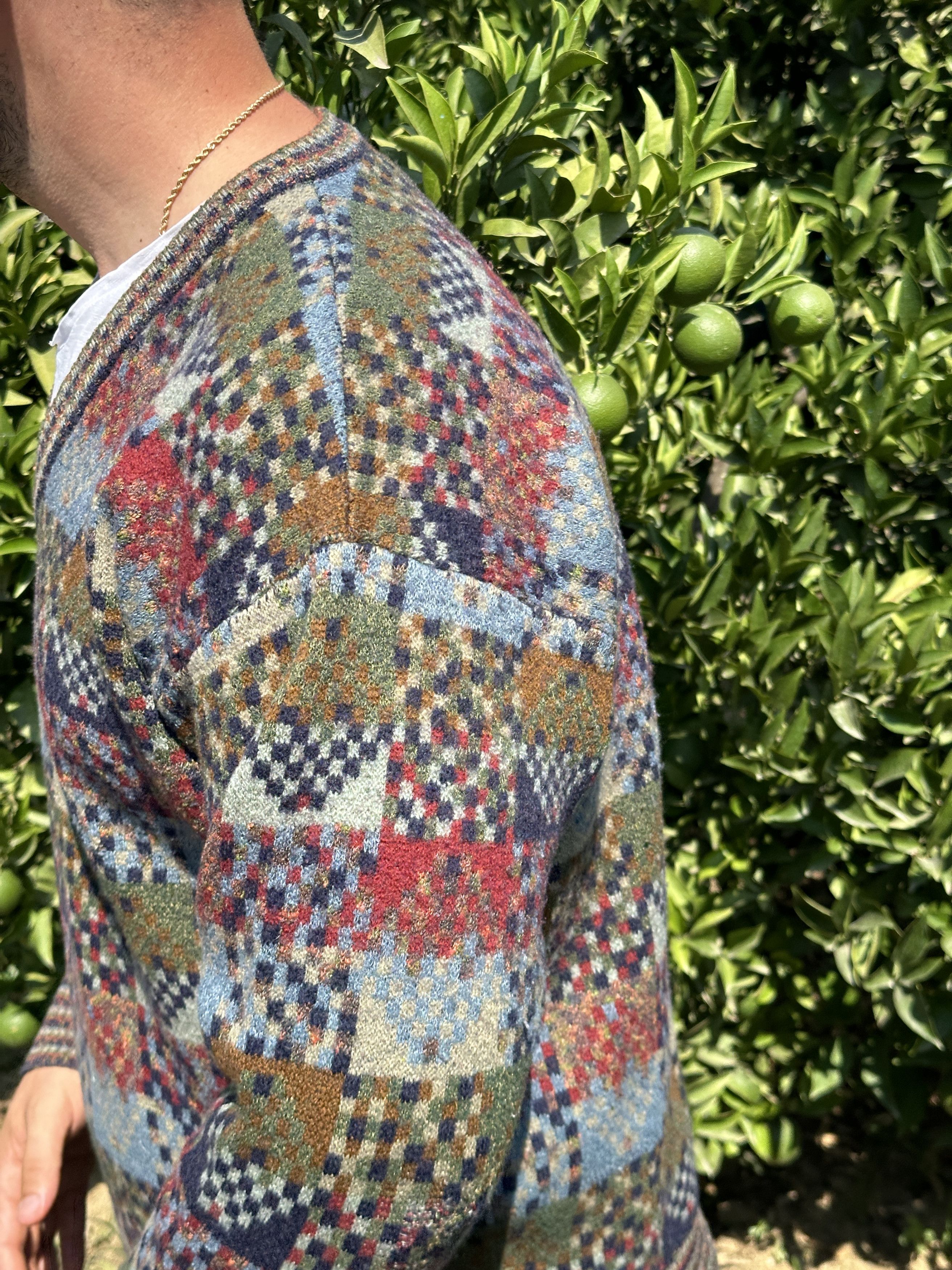 Missoni 1996 Missoni 3D Knit Jumper Retro Pullover Cosby Size XL Size US XL / EU 56 / 4 - 7 Thumbnail
