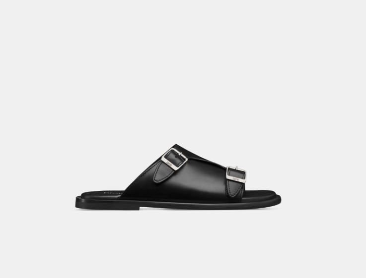 Dior o1w1db10426 3SA163 Alias Sandals in Black Size US 7 / EU 40 - 1 Thumbnail