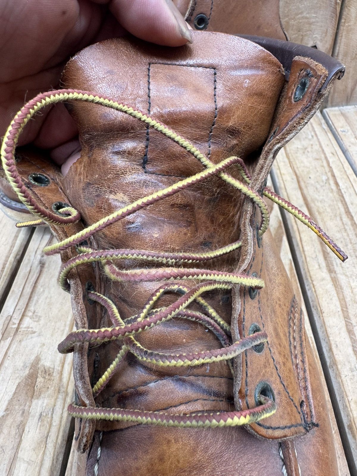 Red Wing Red wing 875 brown Moc Toe Leather boots sz UK 8 US 9 E Size US 9 / EU 42 - 25 Thumbnail