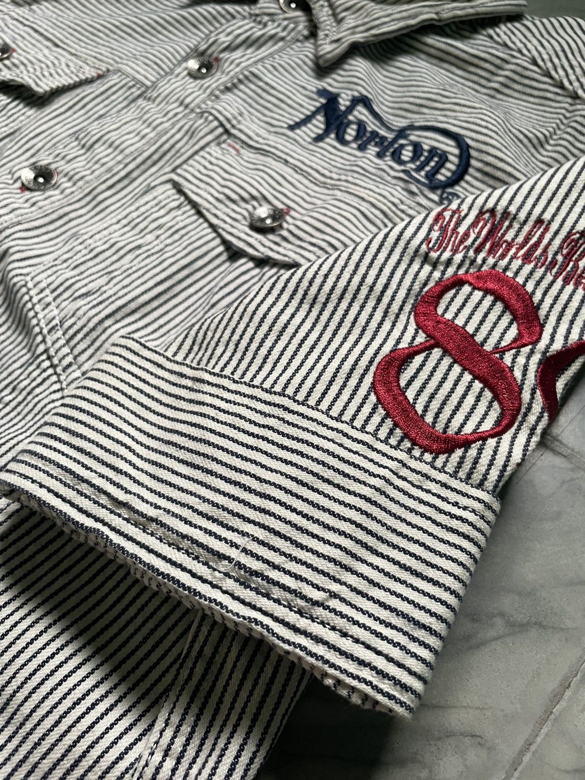 Norton NORTON Workshirt x Japanese brand Size US L / EU 52-54 / 3 - 5 Thumbnail